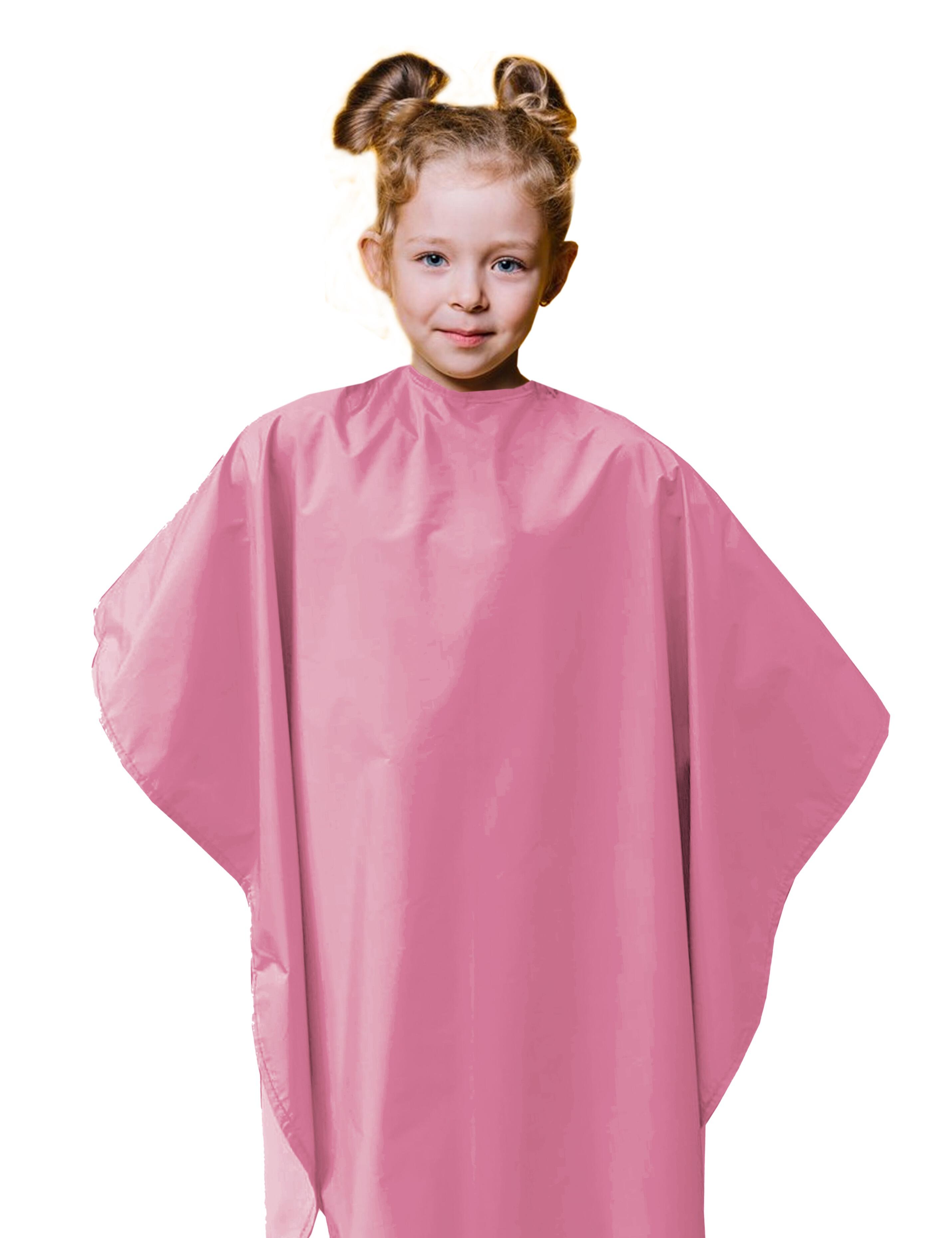 Children’s salon cape in Rose Gold for haircuts