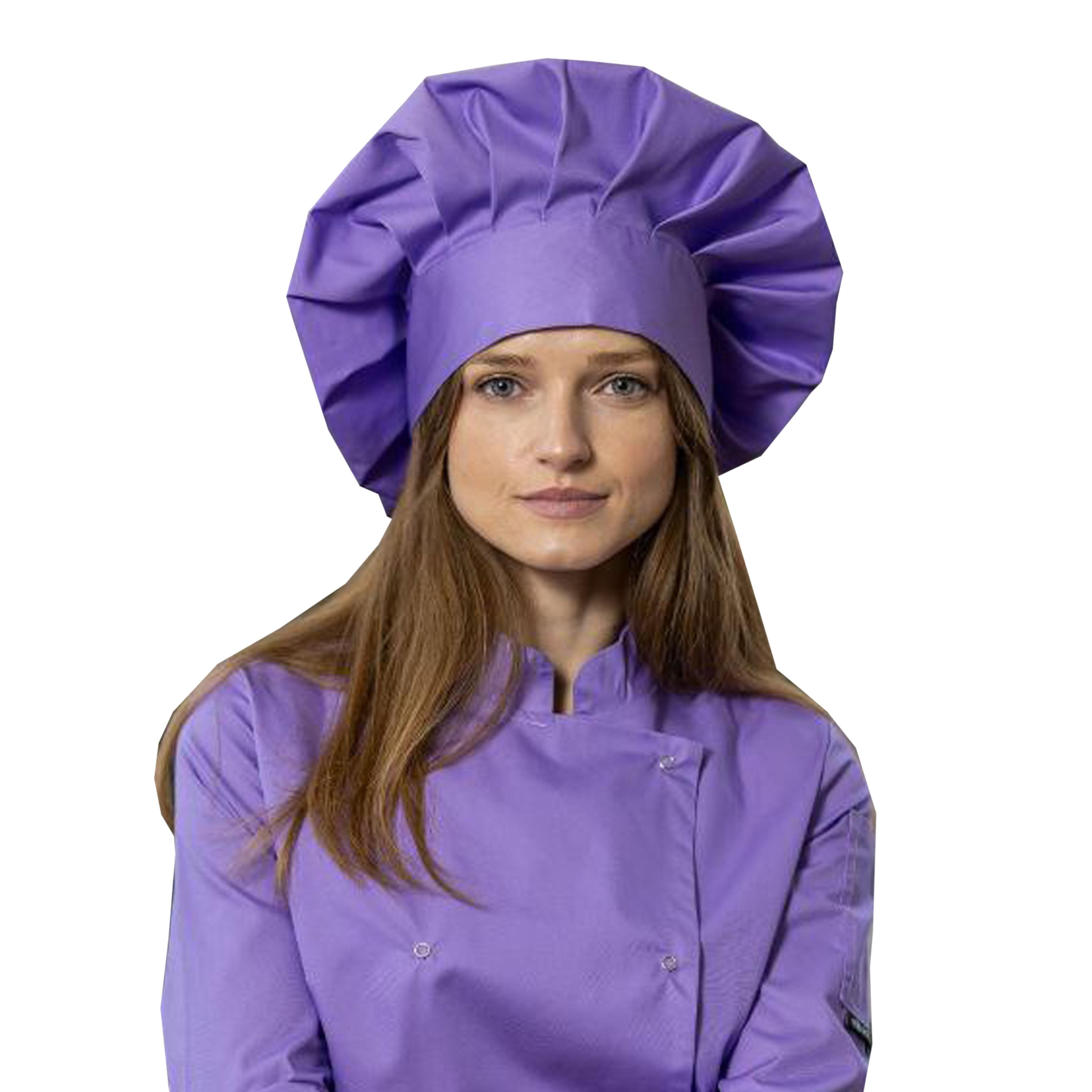 Customisable Lilac chef’s hat – plain, printed or embroidered