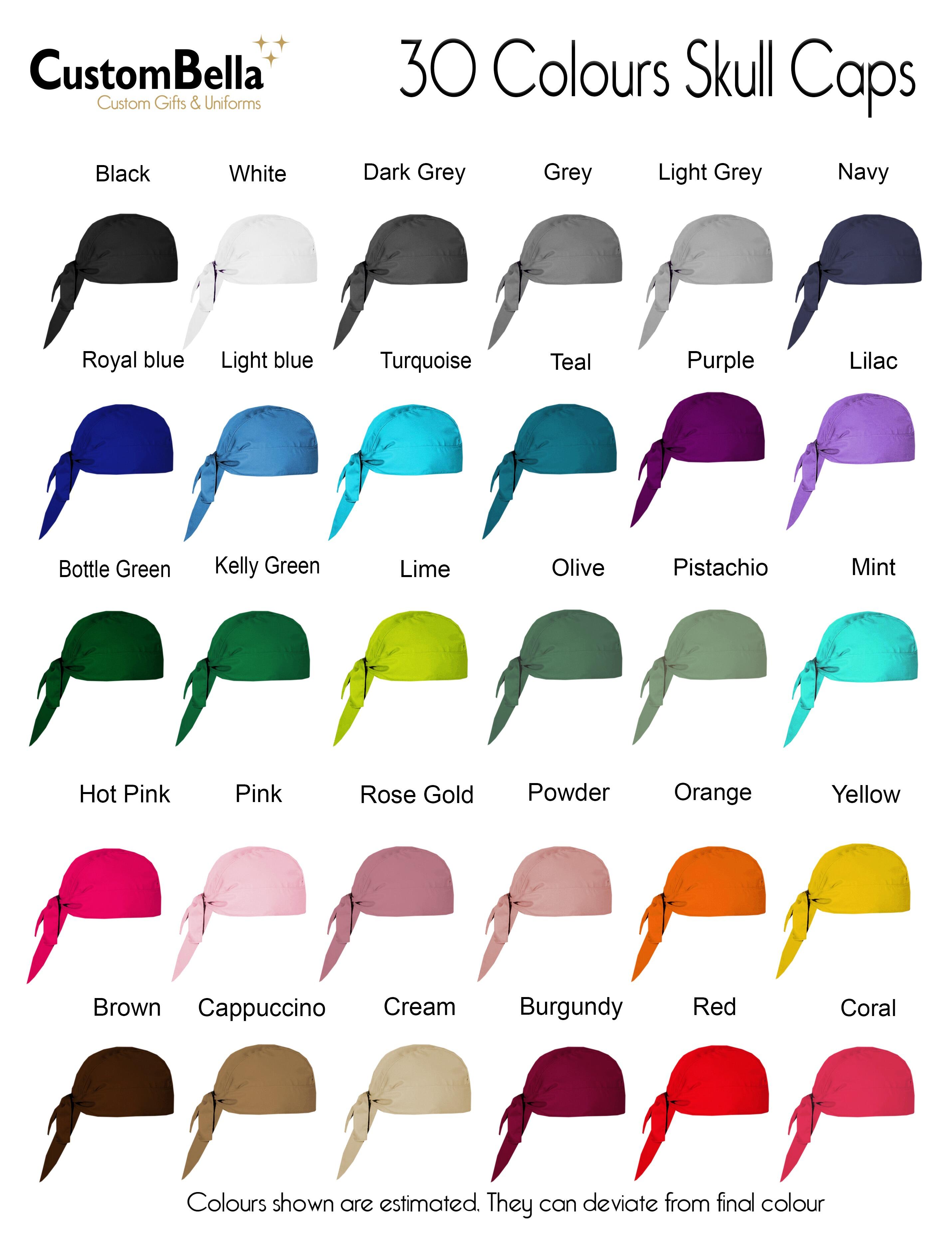 Professional chef bandana Mint for horeca uniforms