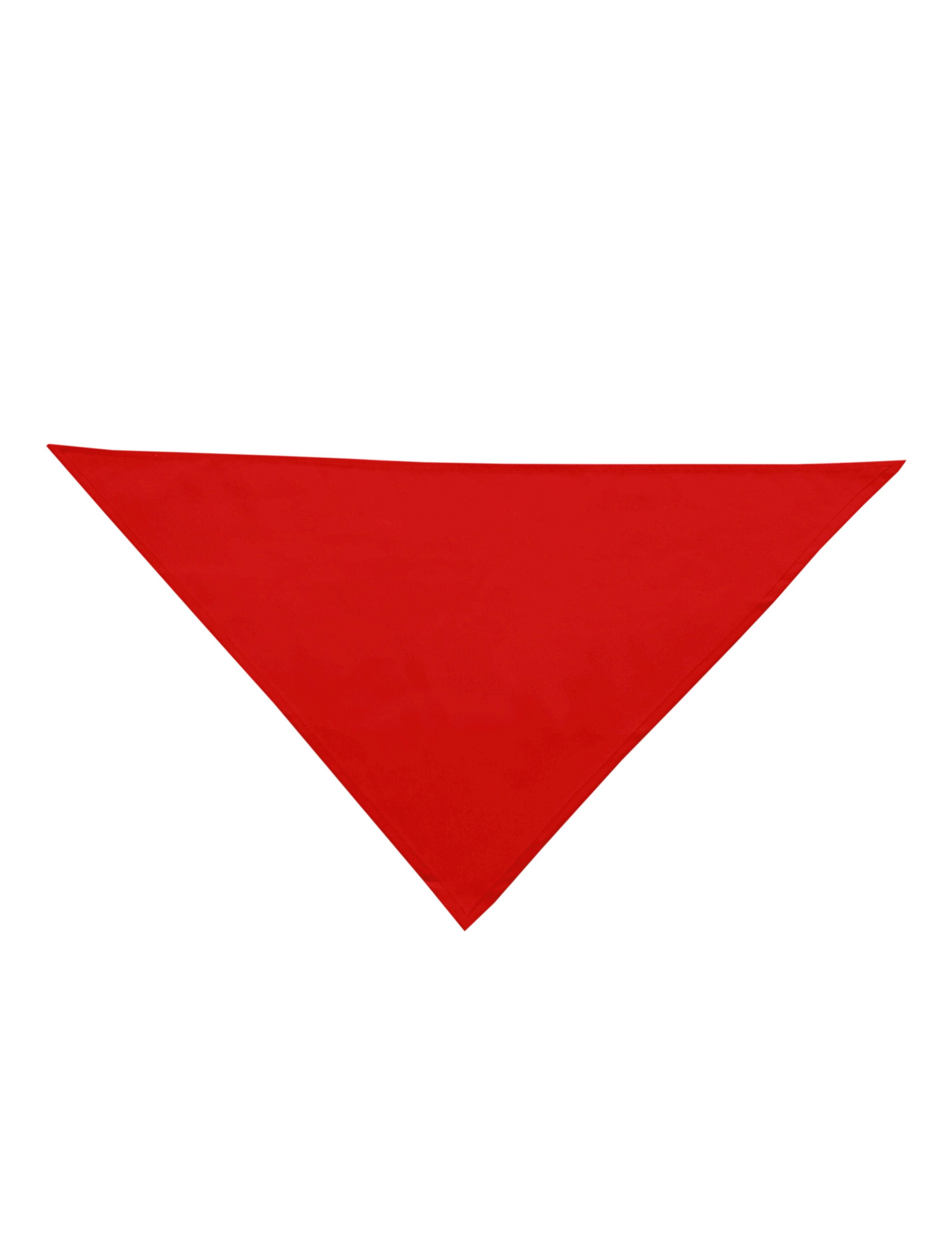 Red professional chef neckerchief for kitchen uniform