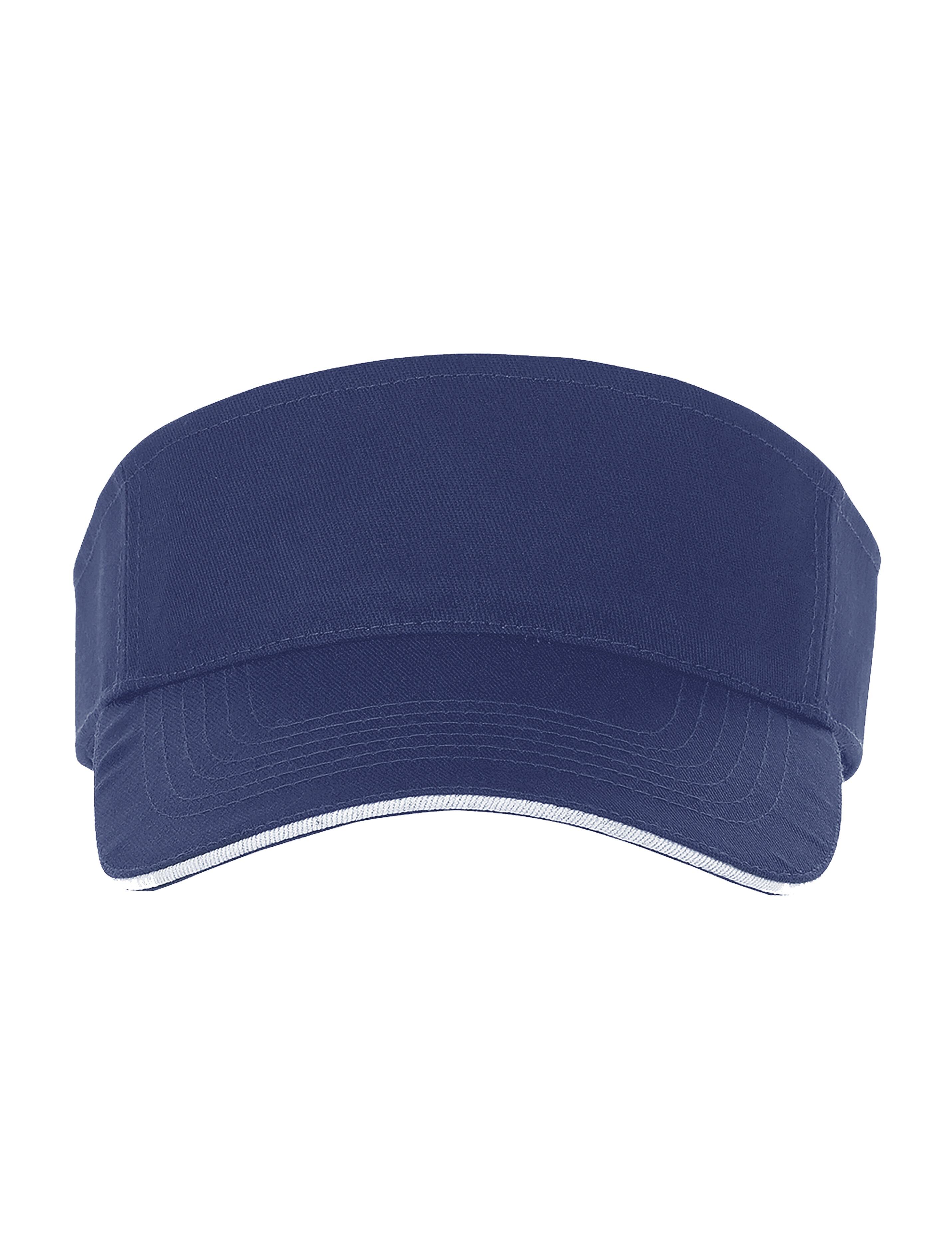 Personalised Sun Visor Navy with embroidery