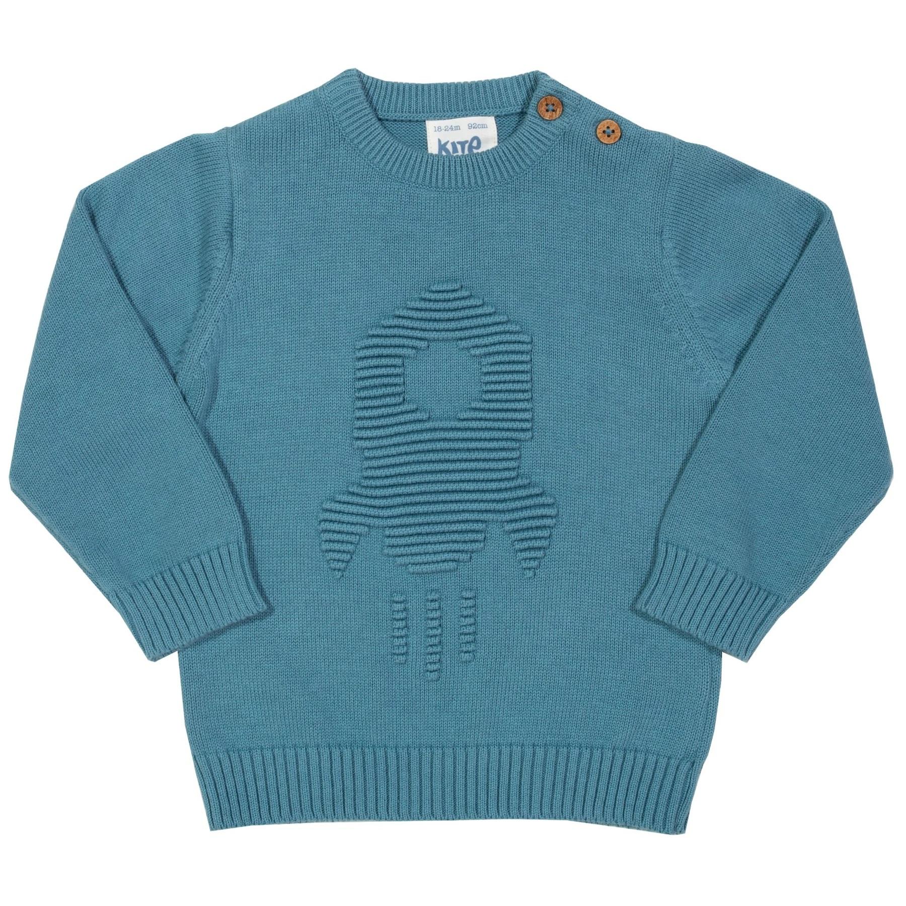 Abbigliamento Abbigliamento bambino Maglioni Boy Alpaca Jumper Sweater/Pullover Fire engine Boy Alpaca Sweater Fire engine motif 