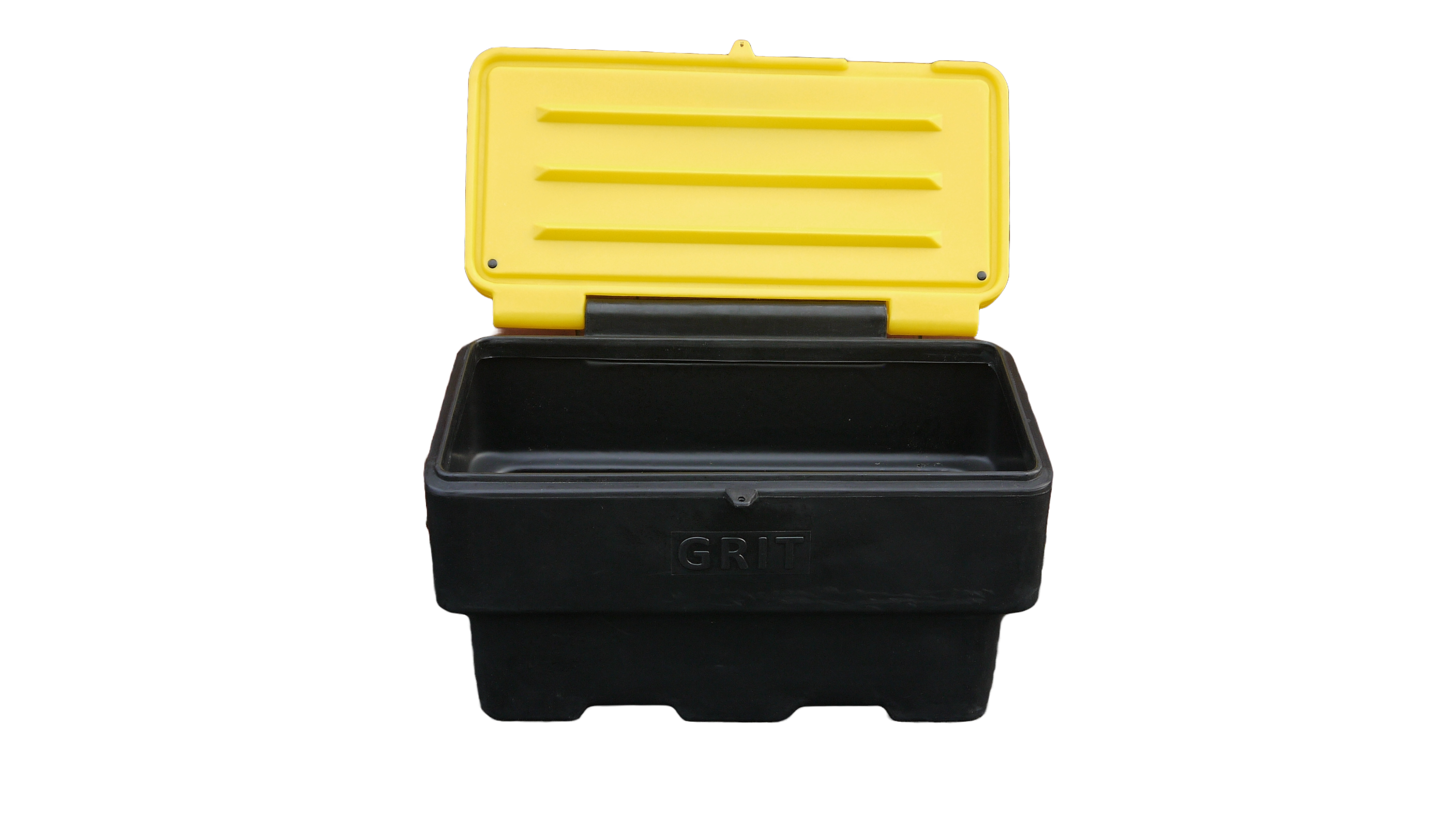 Nevis Grit Bin Salt Box 200kg Black Yellow