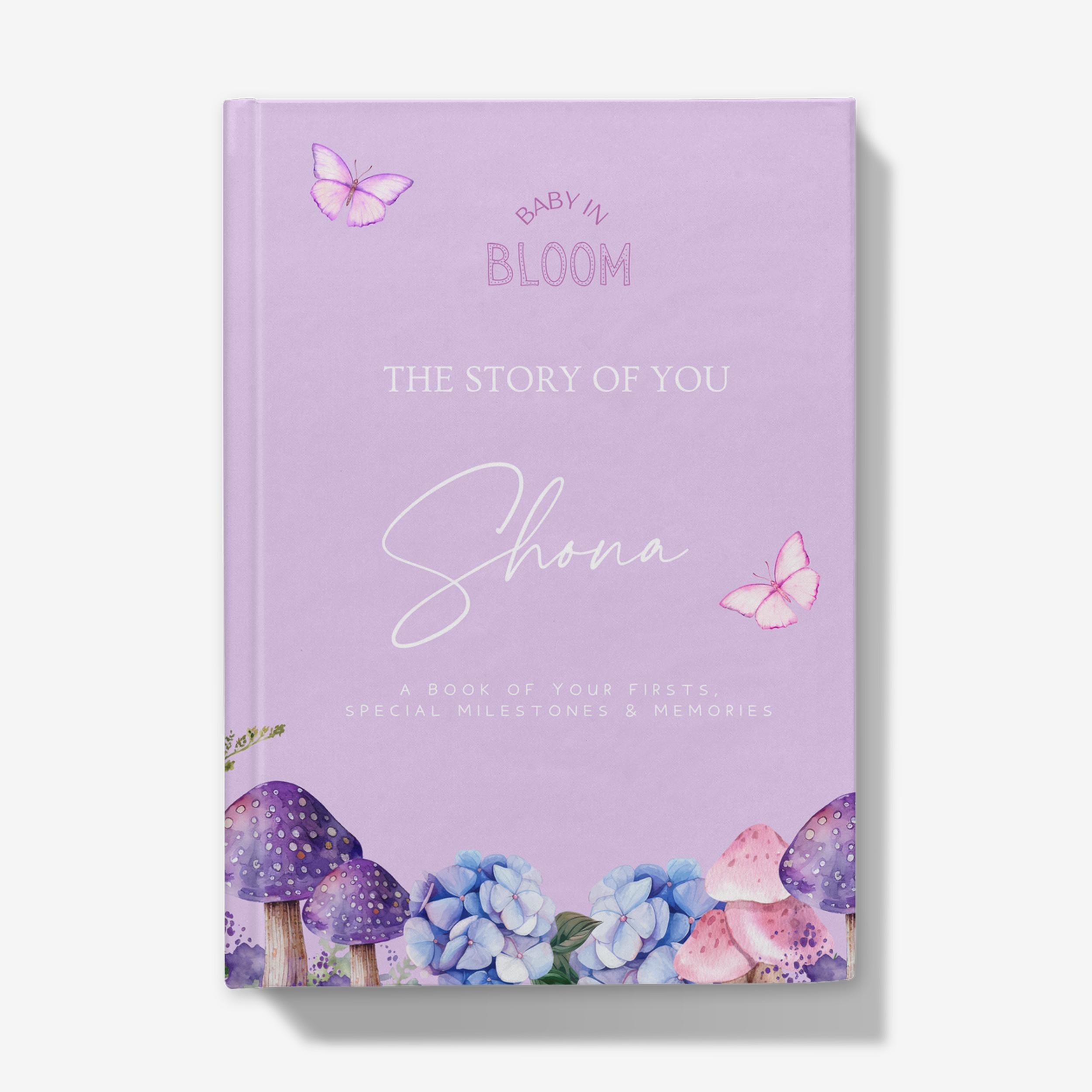 Baby milestone book