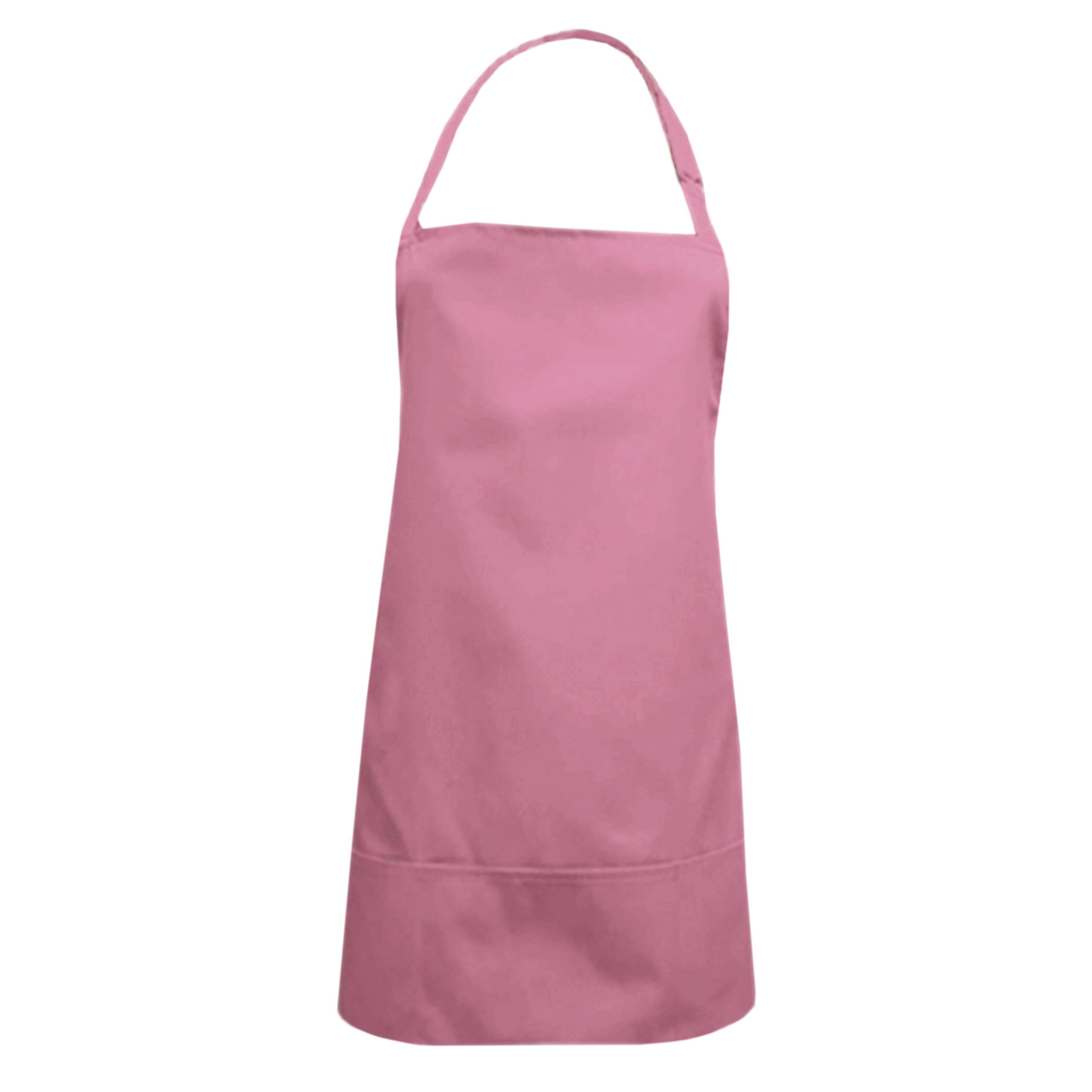 Rose Gold Short Bib Apron