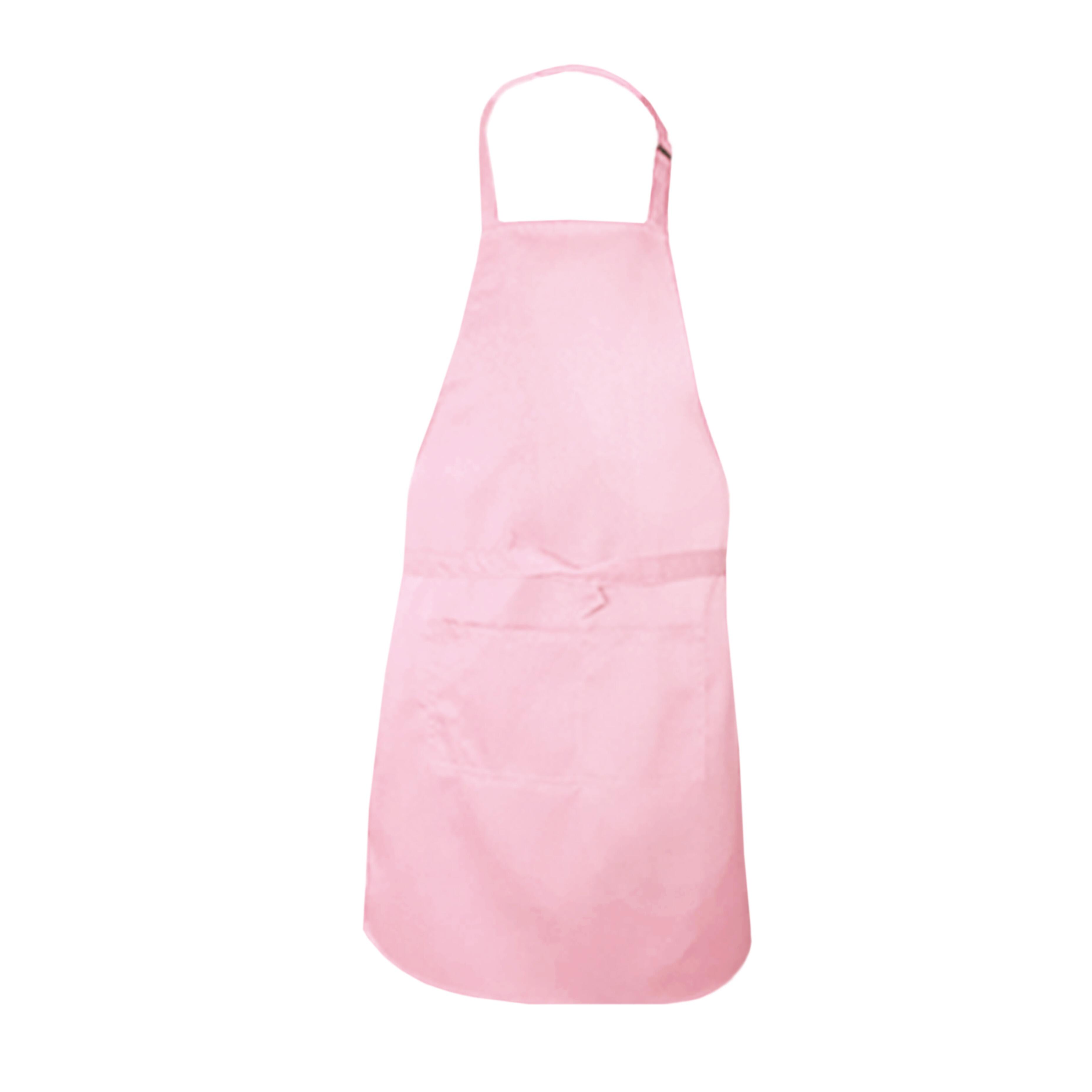 Kids Pink Apron with name