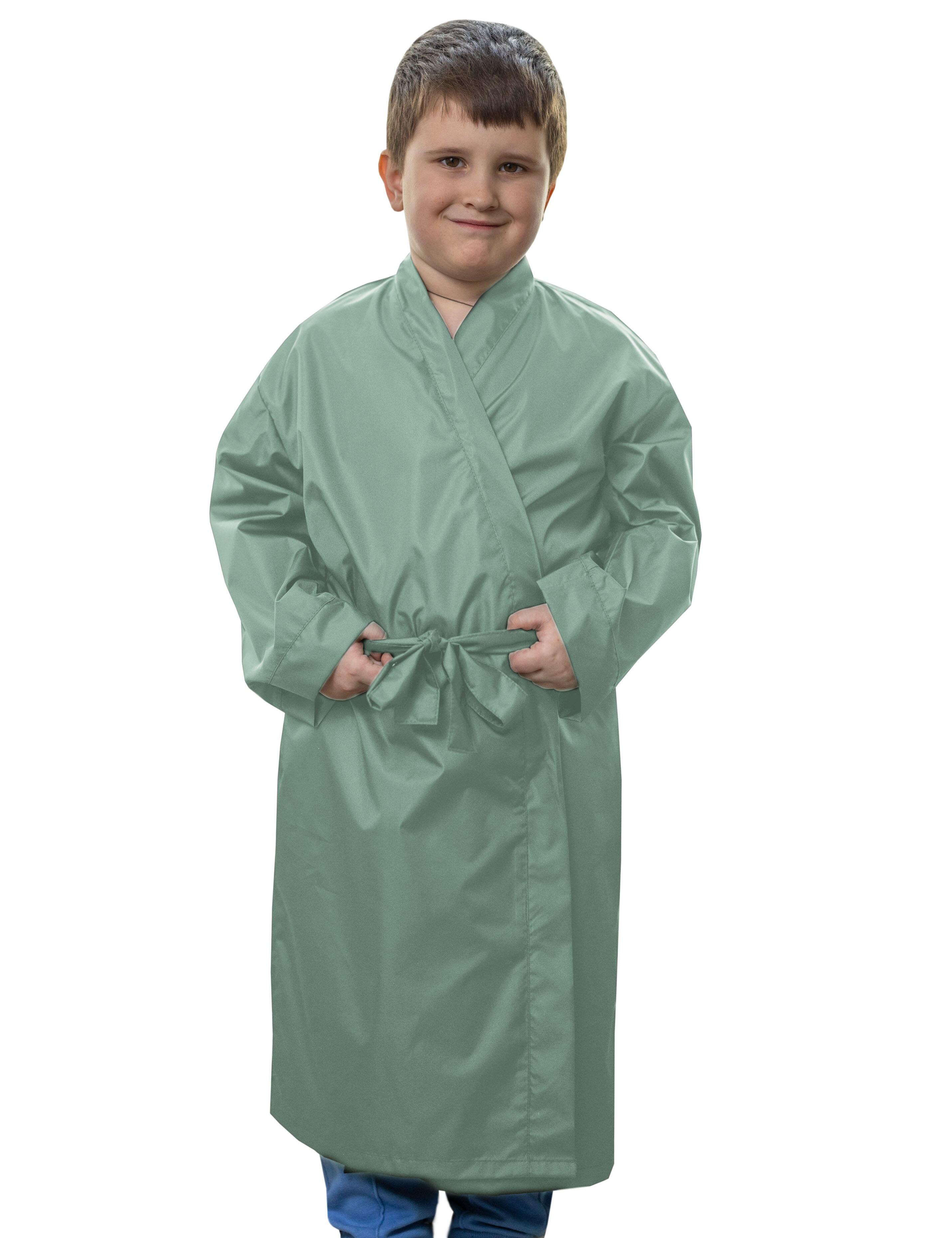 Custom Kids Kimono Gown Sage