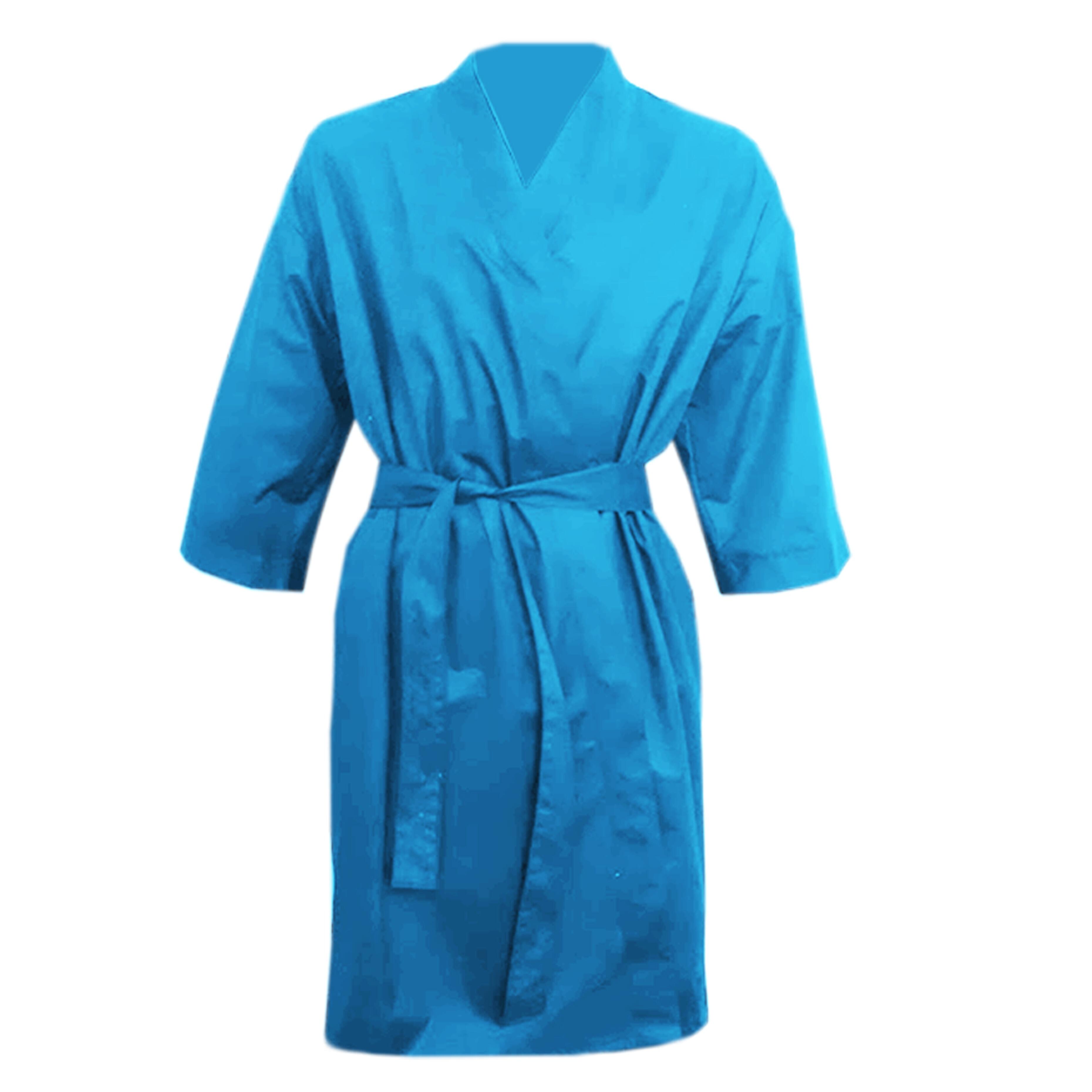 Turquoise Salon Kids Kimono Gown Nibano