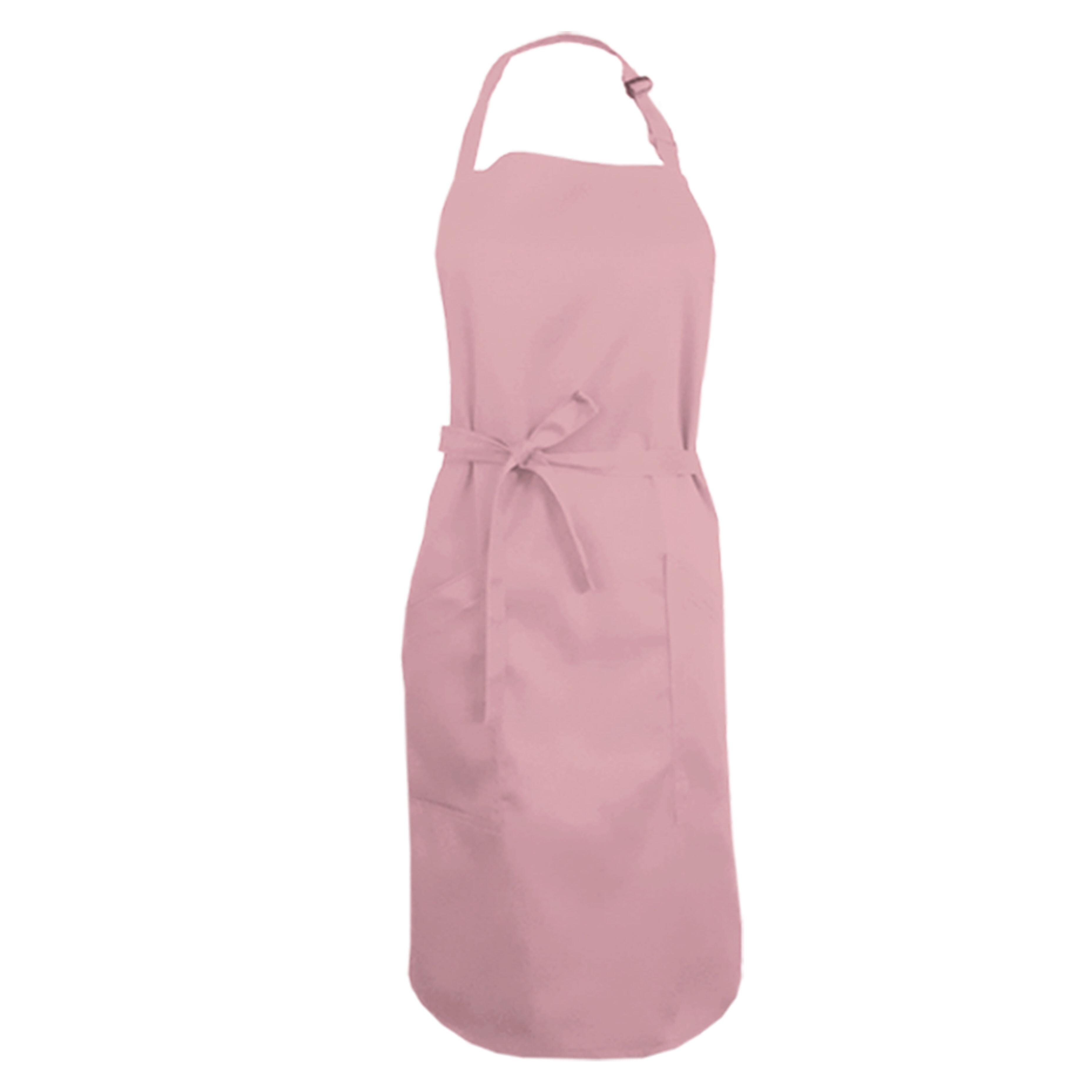 Custom Bib Apron with Side Pockets Powder