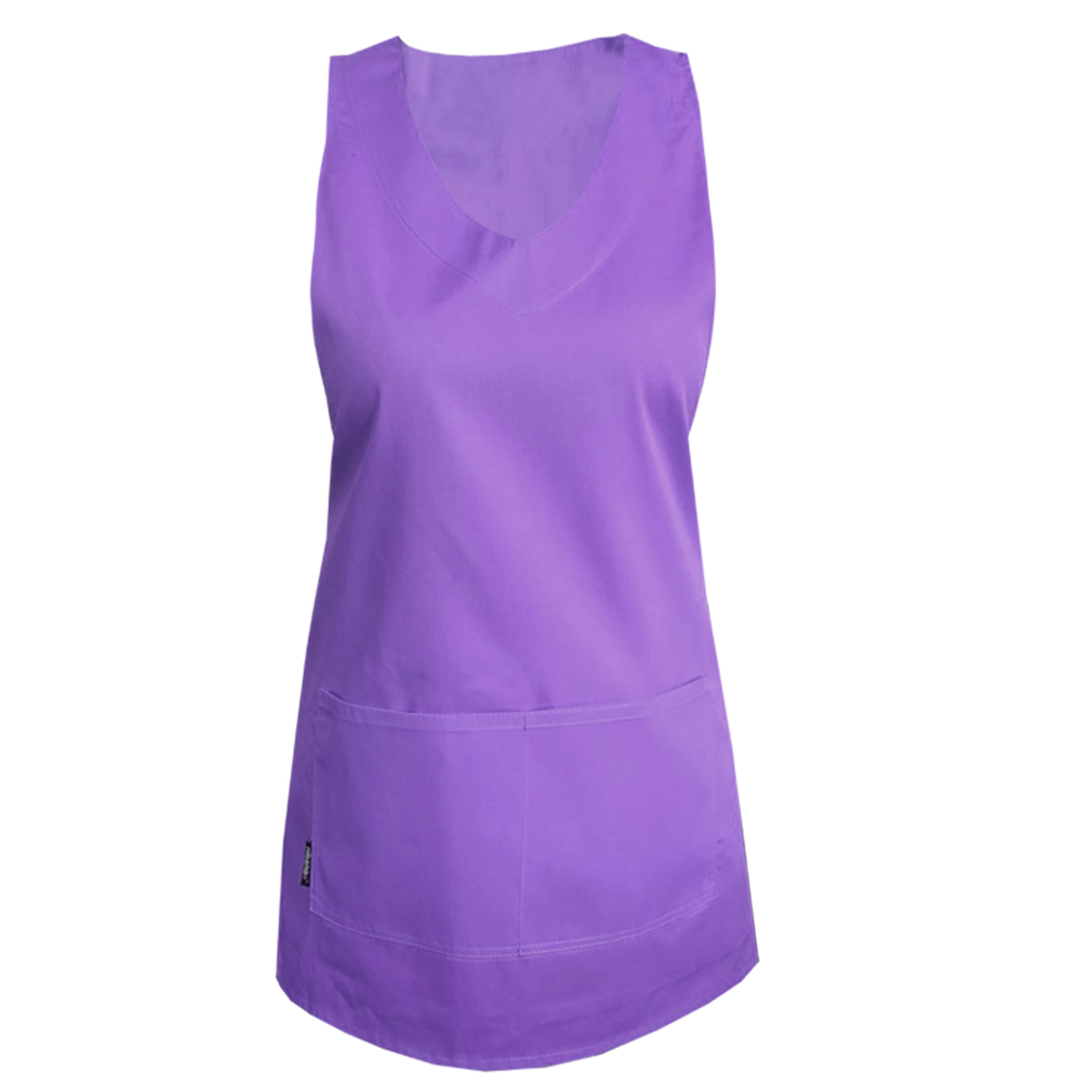 Lilac Waterproof Wrap Around Apron Nibano
