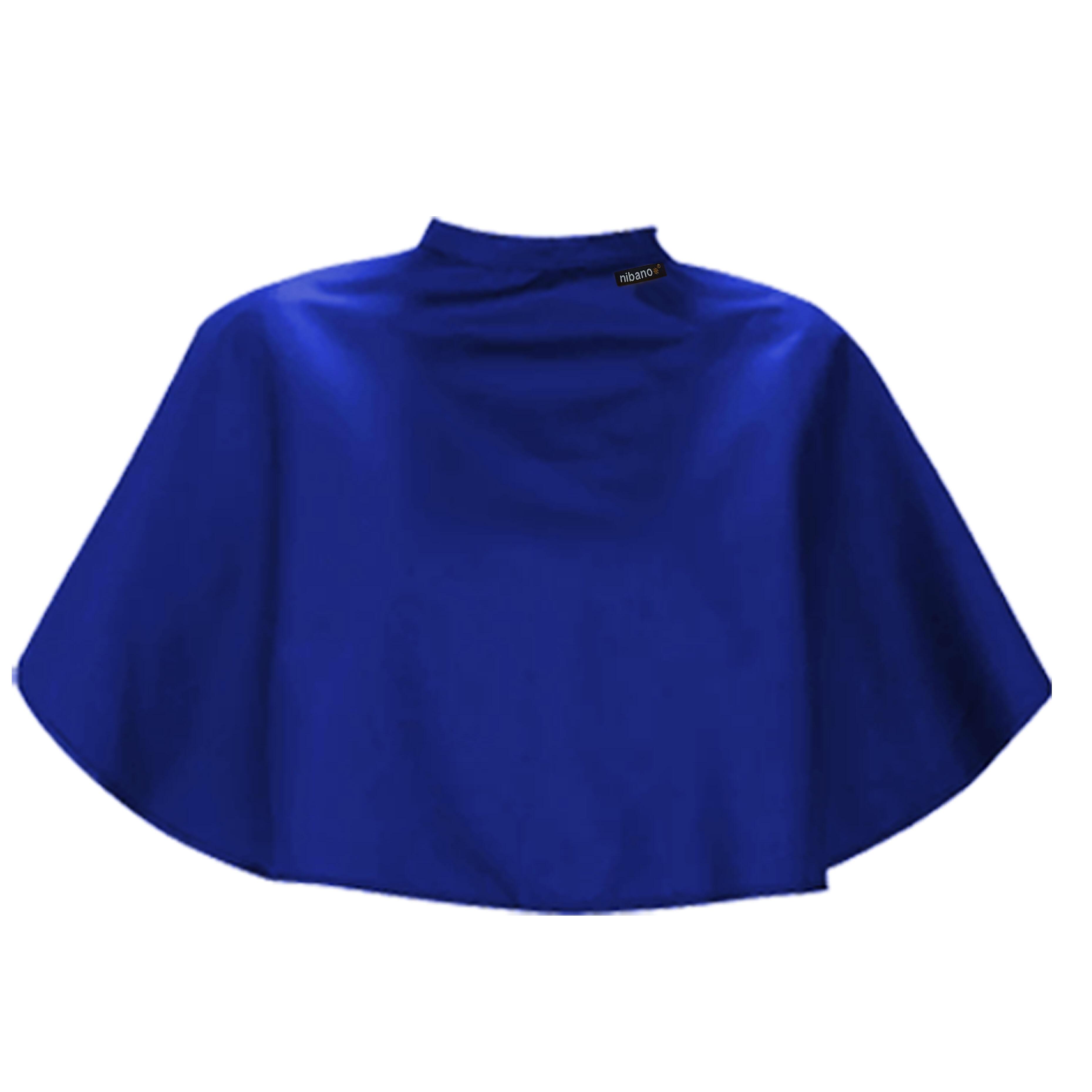 Personalised makeup cape Royal Blue