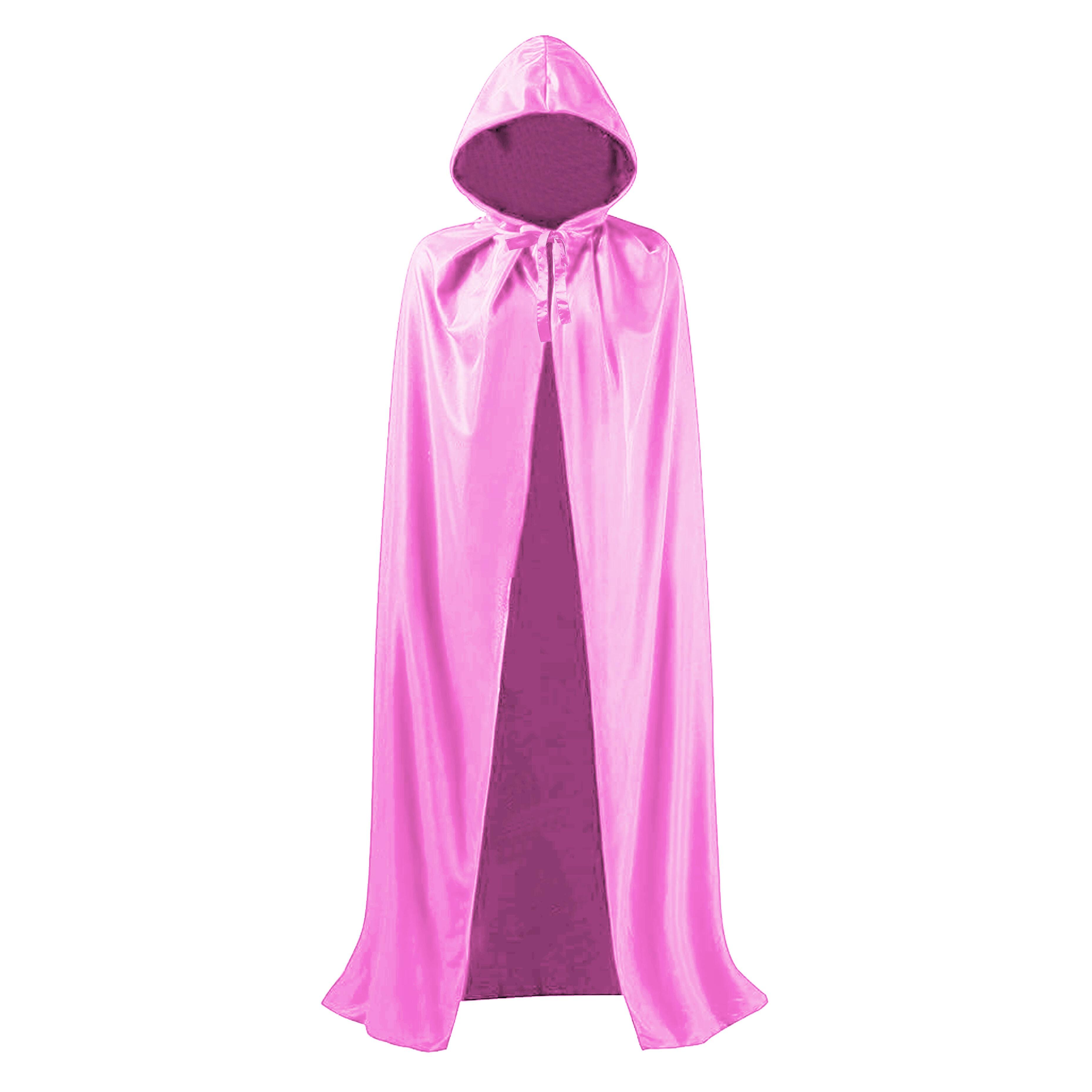 Baby pink cape with hood