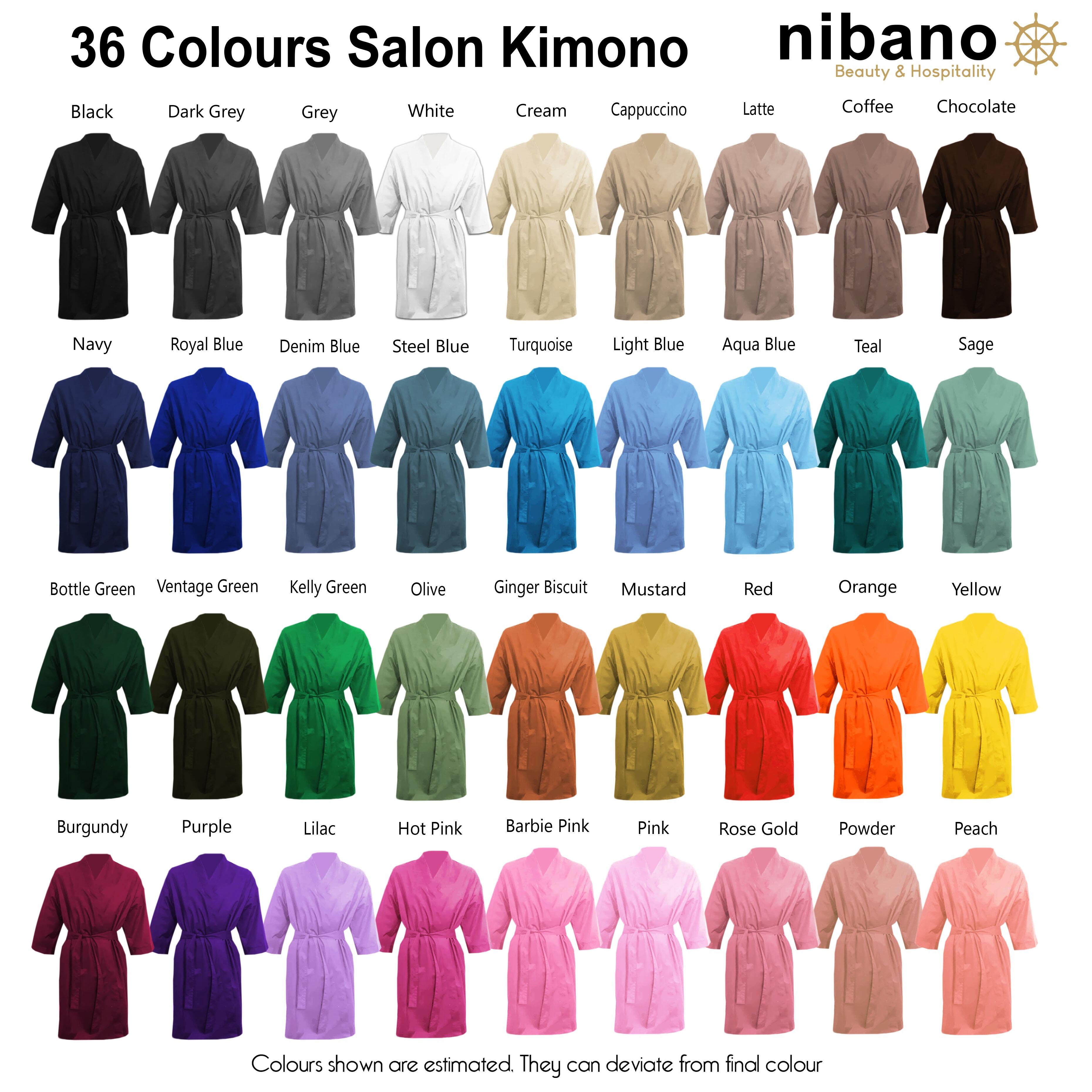 Nibano Kids Kimono Gown White
