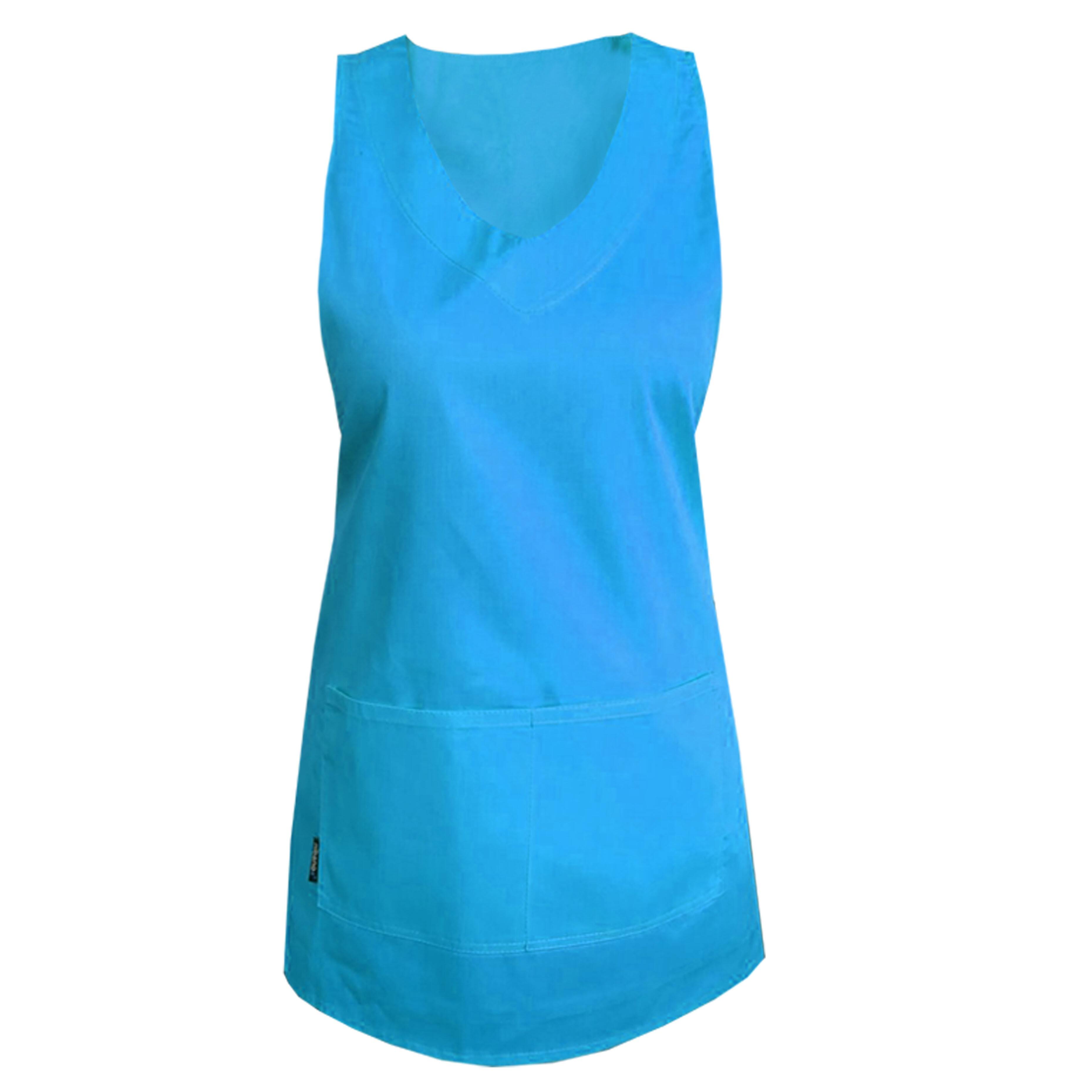 Custom Waterproof Wrap Around Apron Turquoise