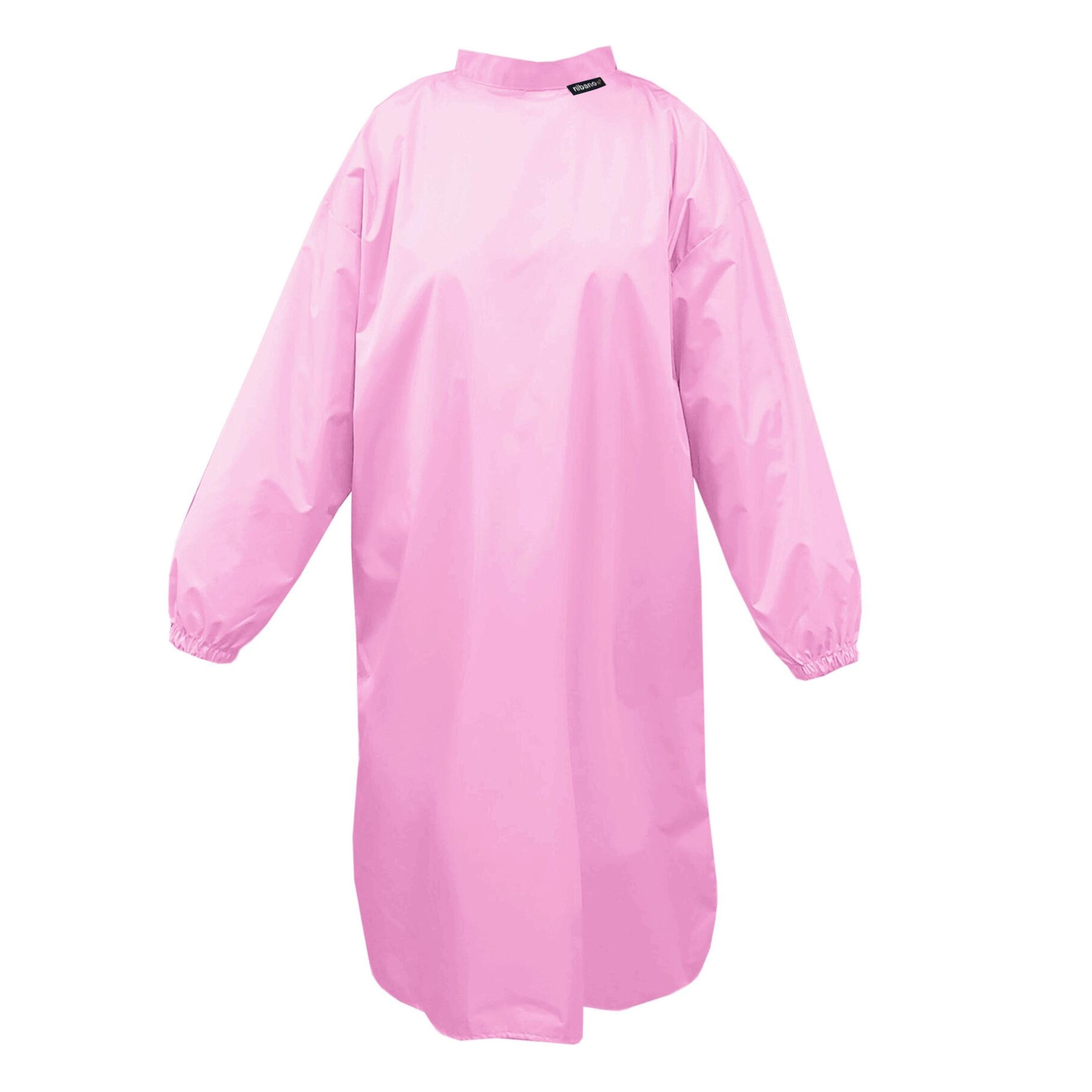 Custom Hair Salon Cape With Sleeves Pink