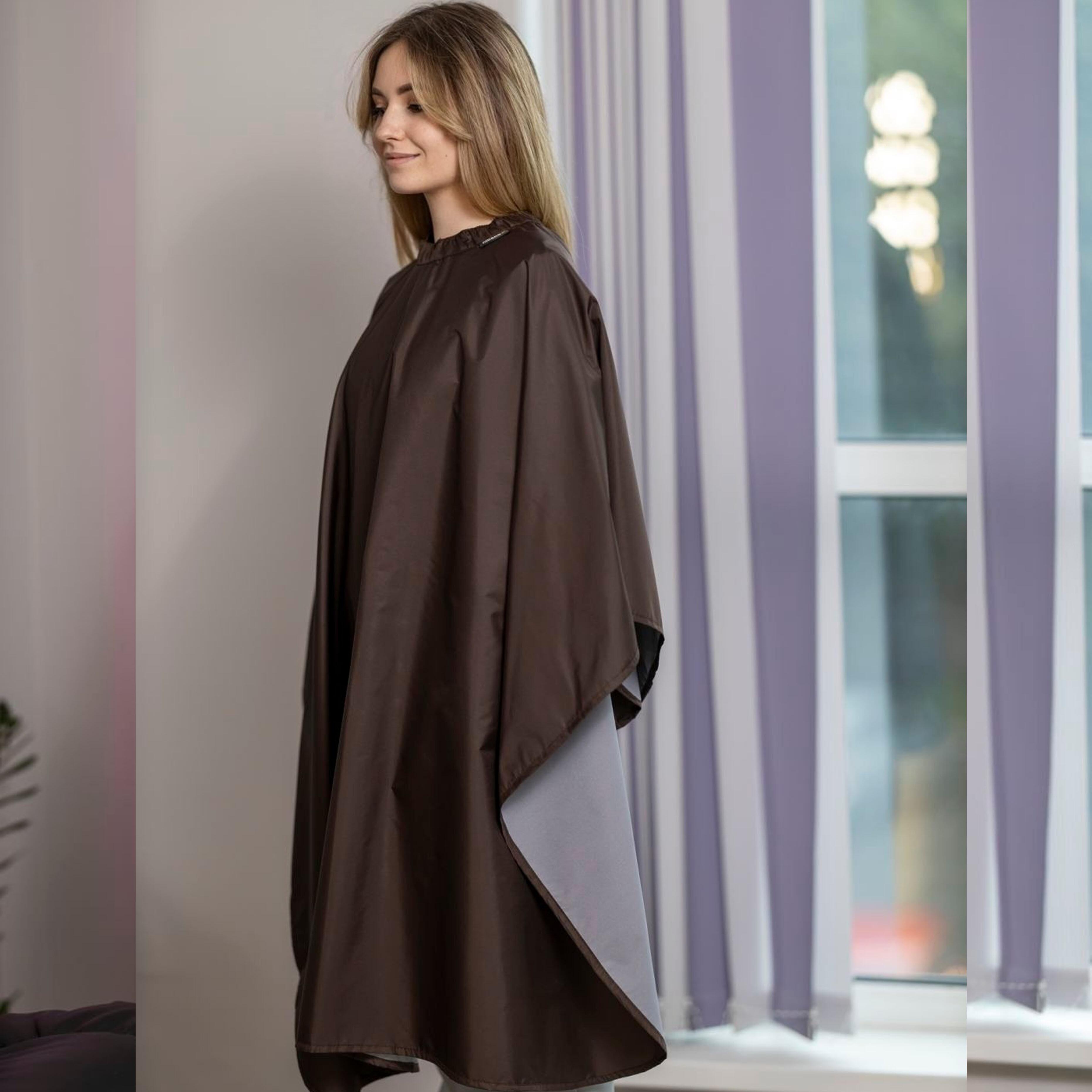 Hair salon cape chocolate