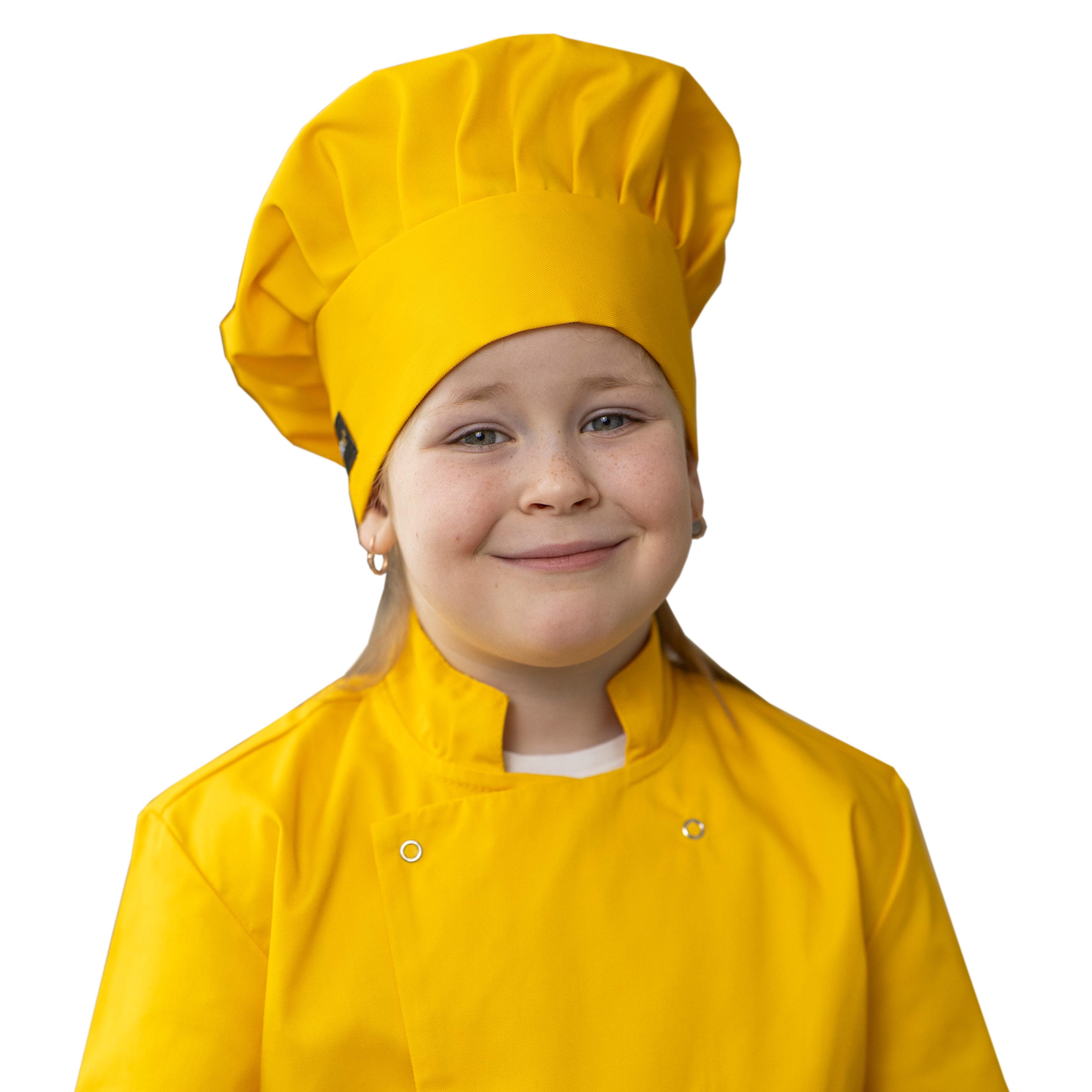 Custom Kids Chef Hat Yellow