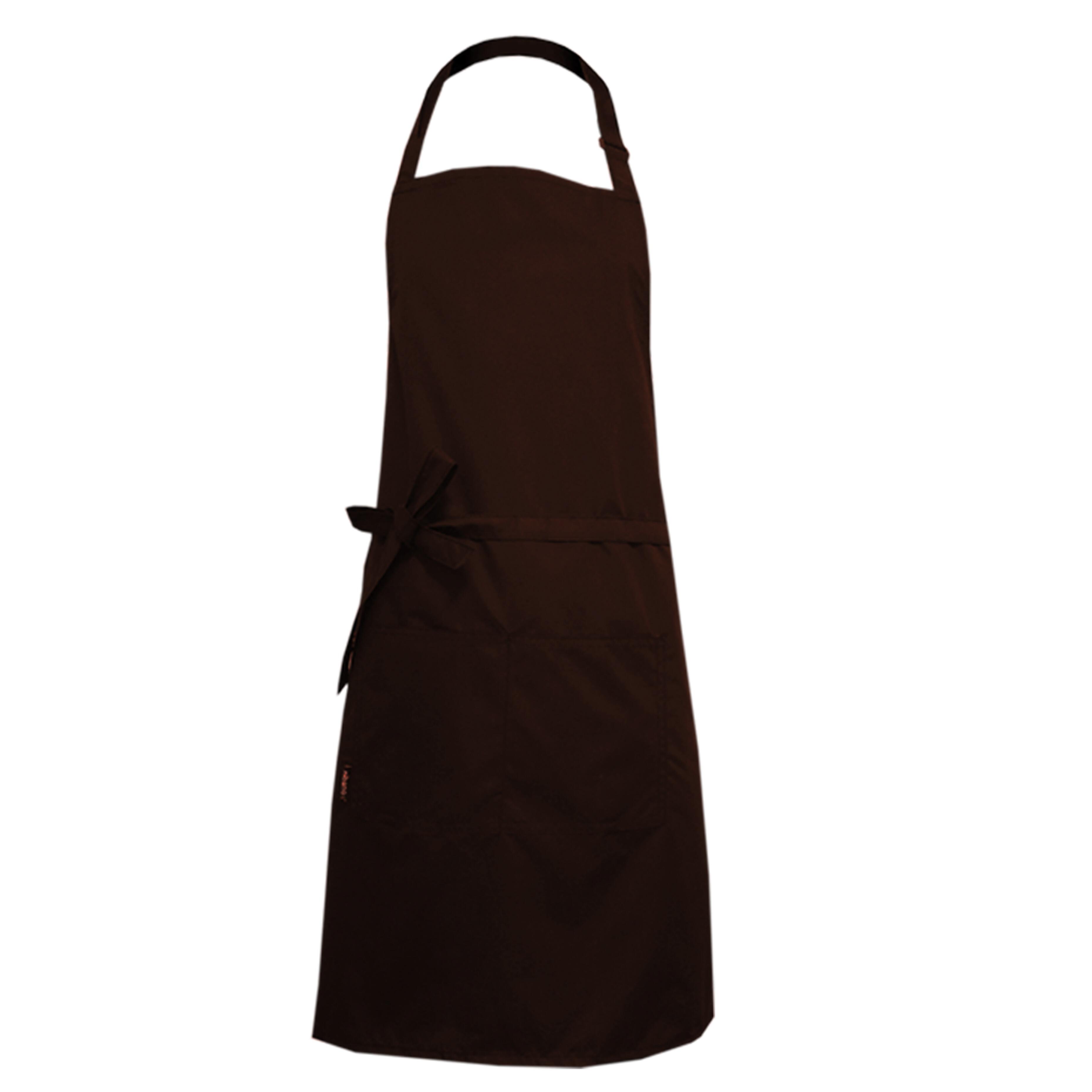 Waterproof Hairdressing Apron Chocolate