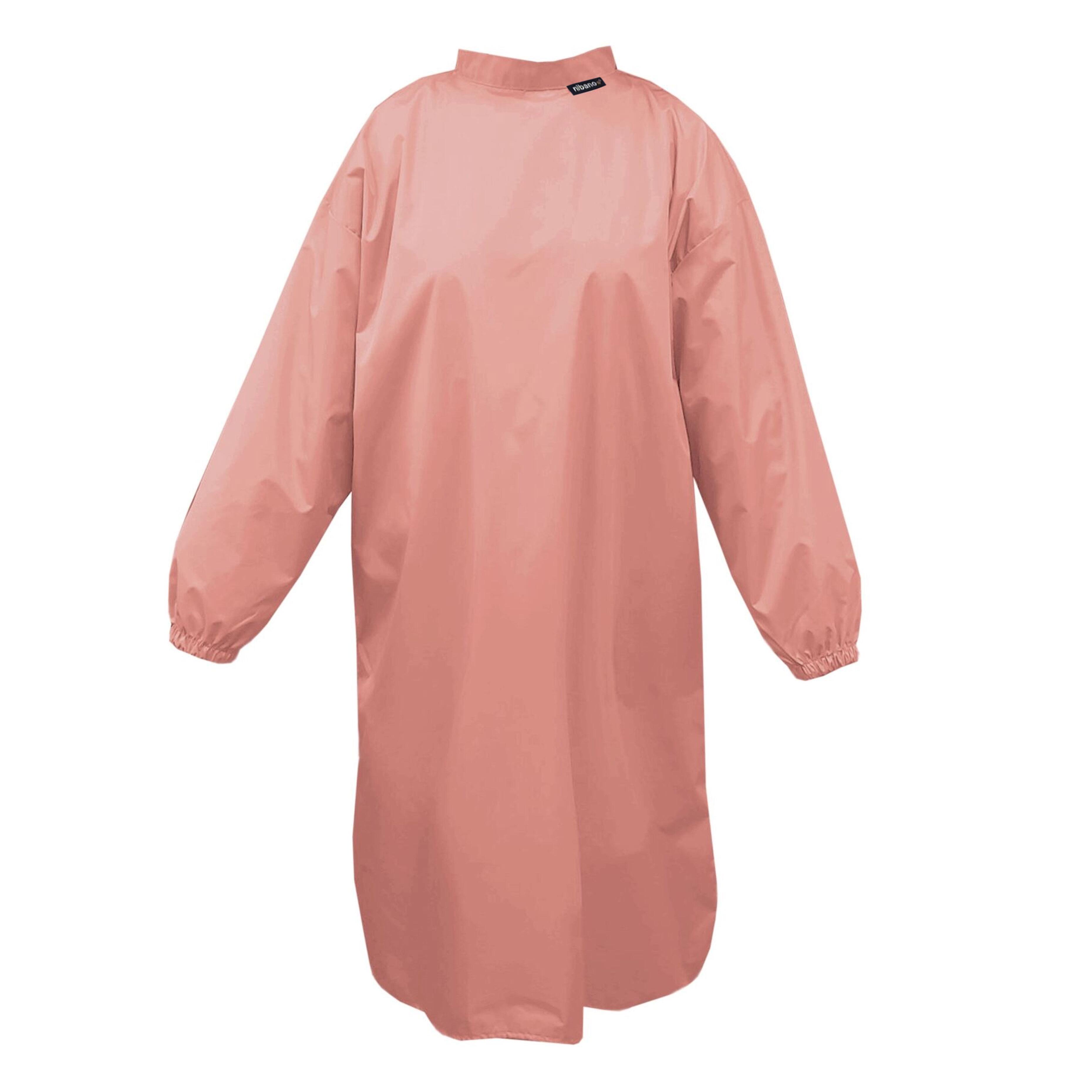 Custom Hair Salon Cape With Sleeves Peach