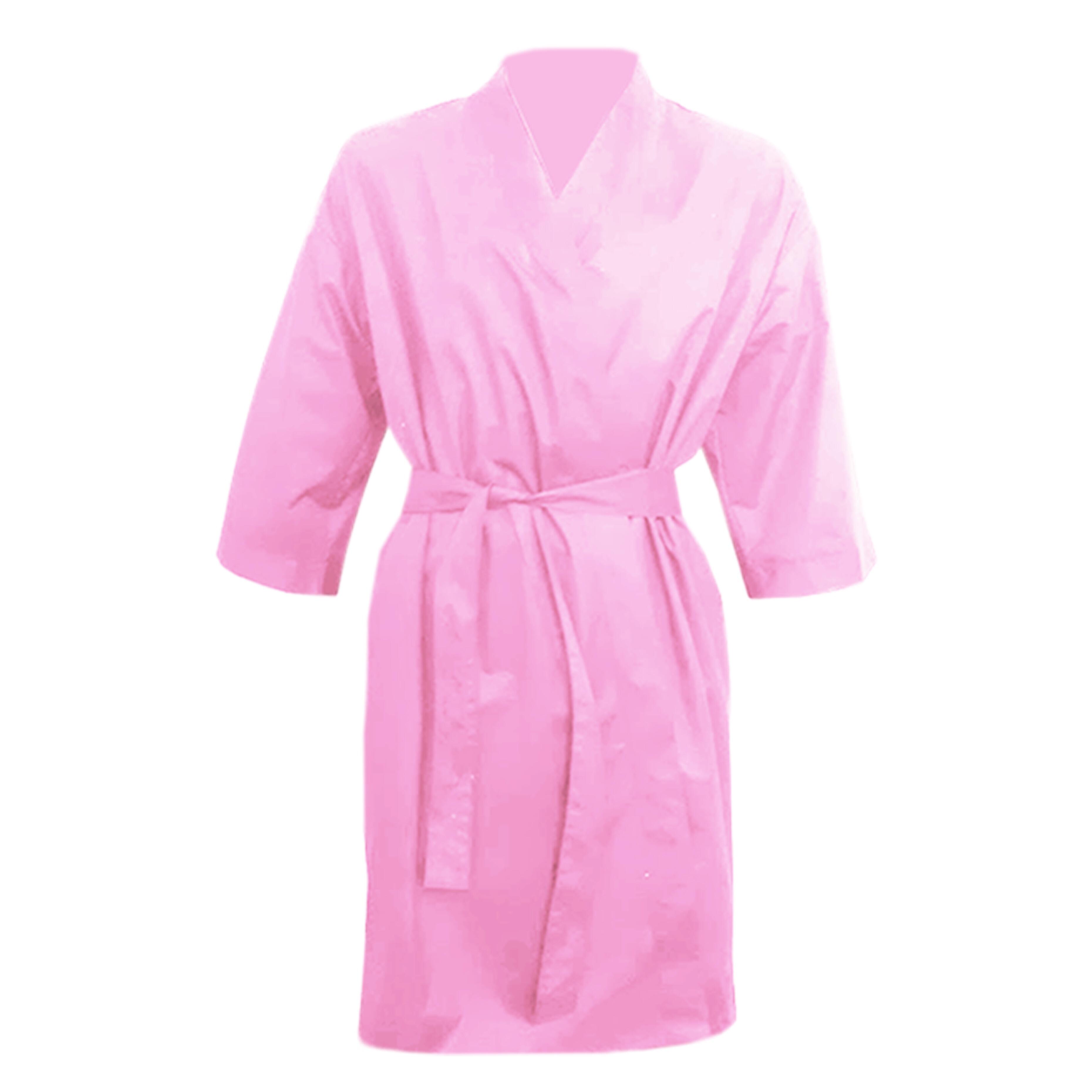 Salon Kids Kimono Gown Pink Nibano