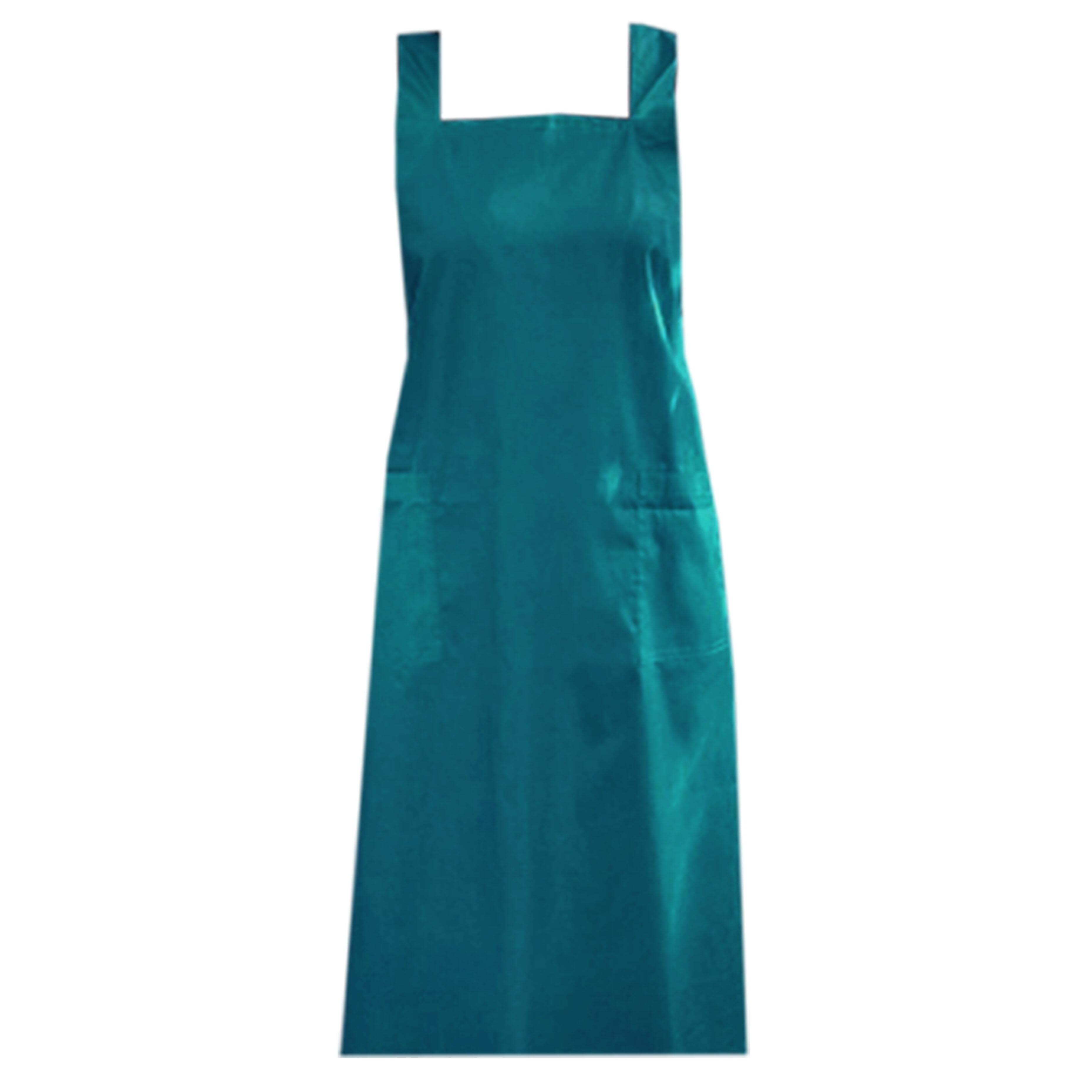 Women's Cross Back Apron Teal