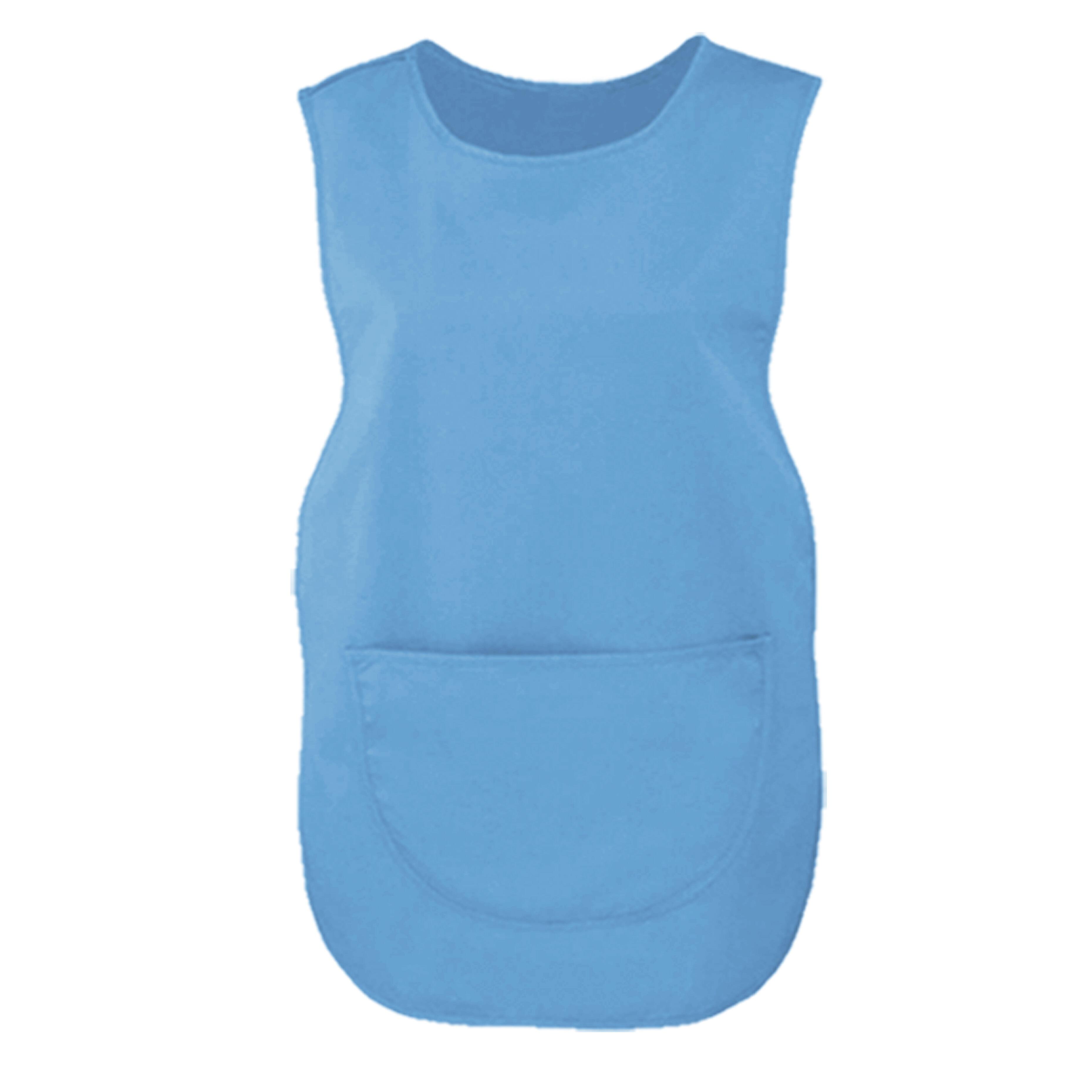 Custom Tabard with Pocket Light Blue