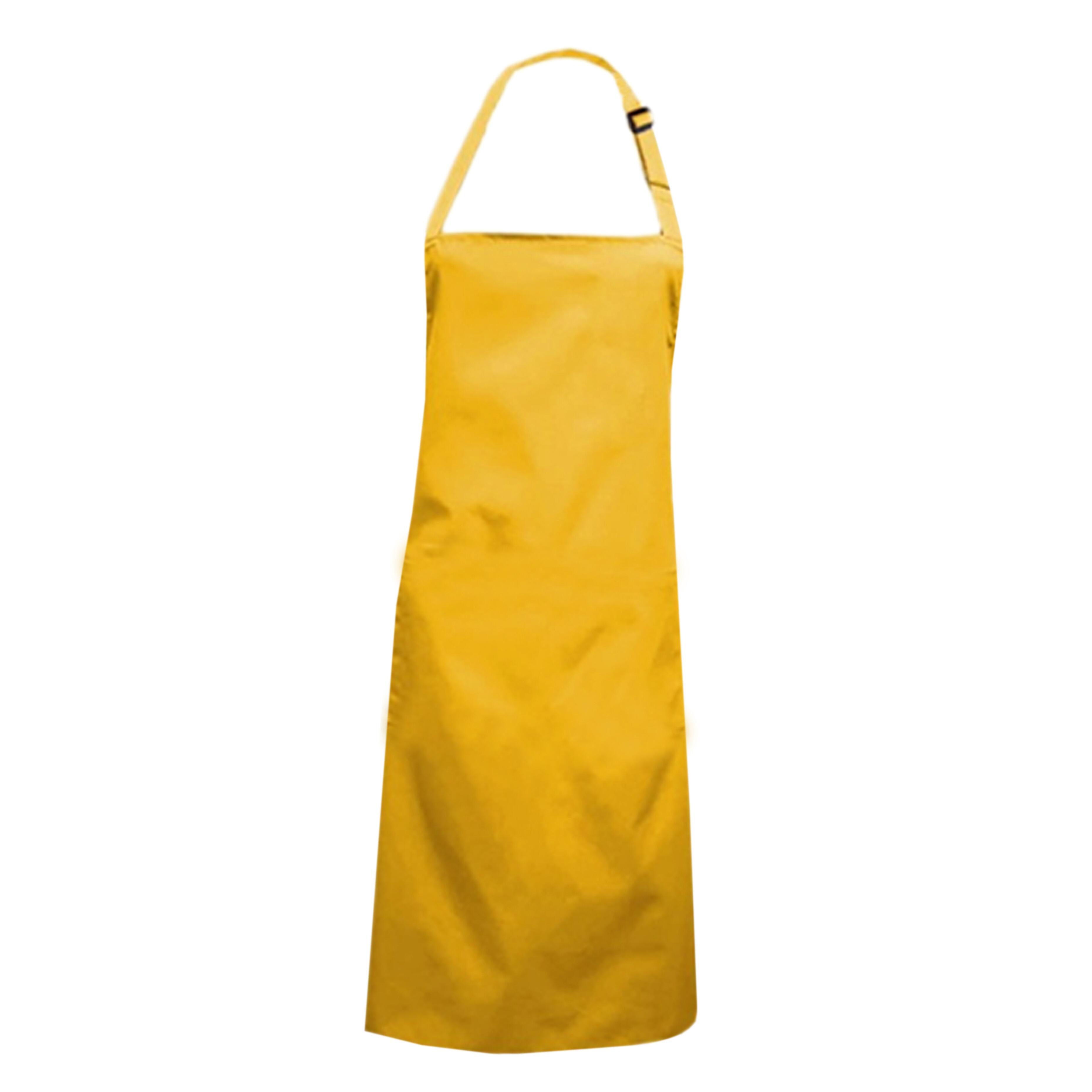Niabno Bib Apron Without Pockets Yellow