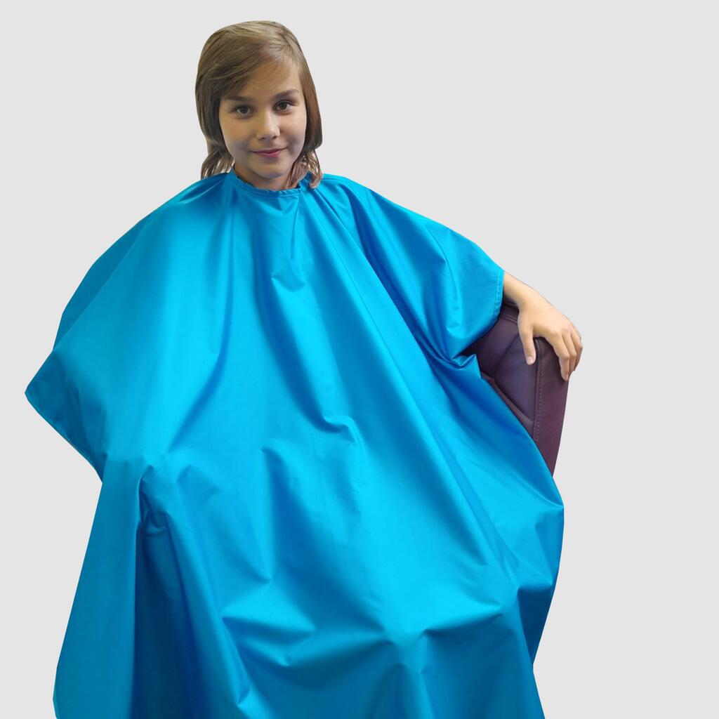 Children's hairdressing gowns & kimono robes available in 36 Colours