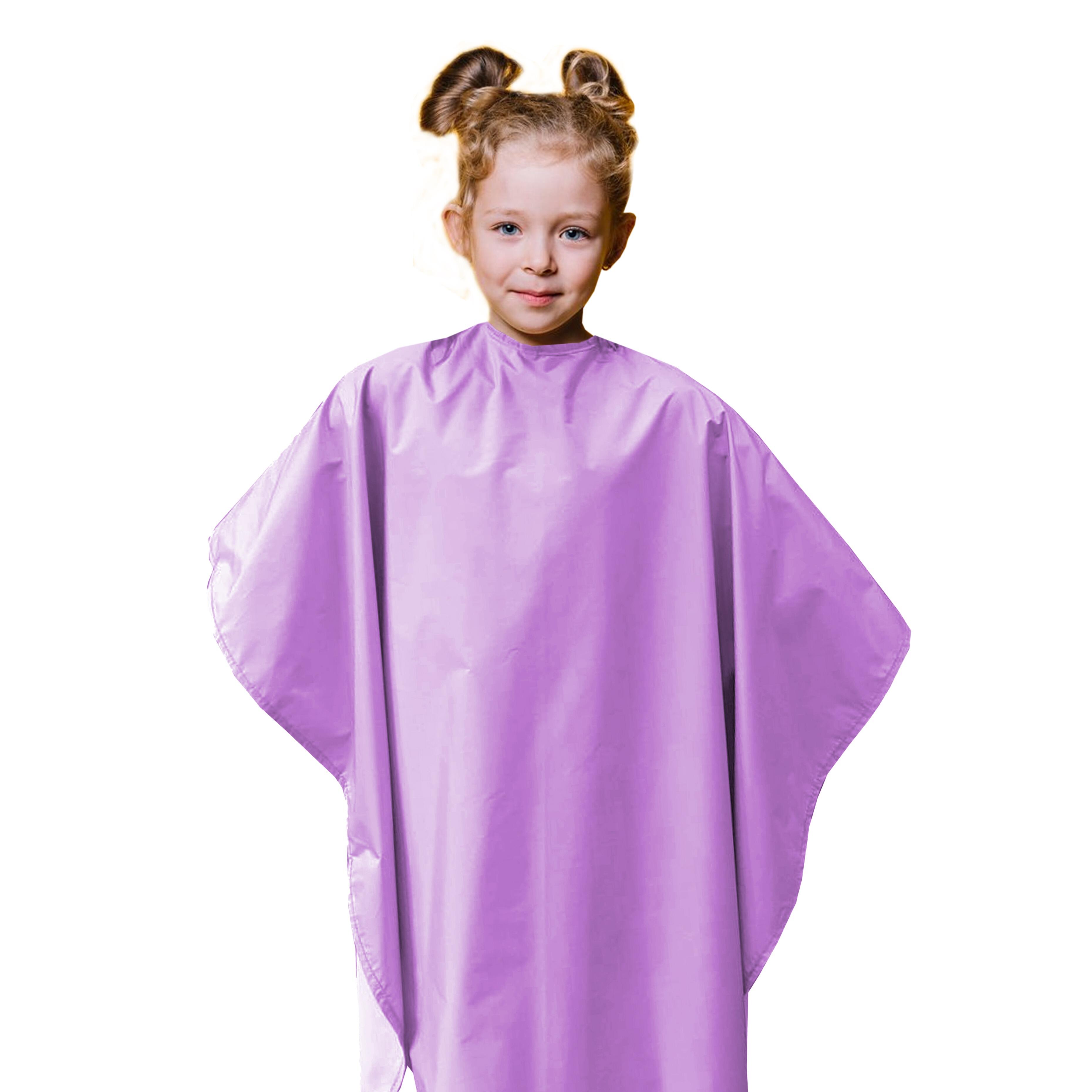 Custom Kids Hairdressing gown Lilac