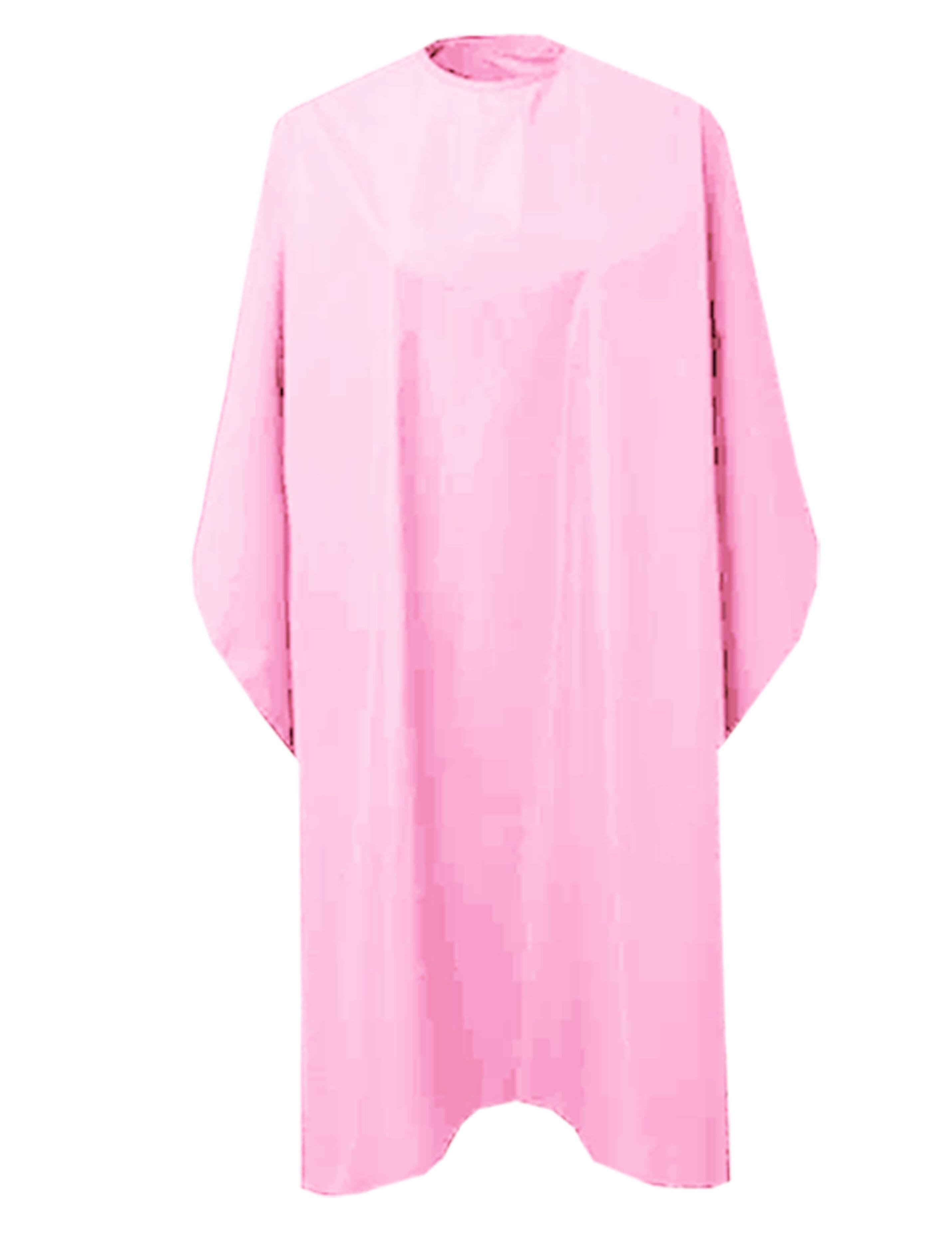Personalised Kids Hairdressing gown Pink