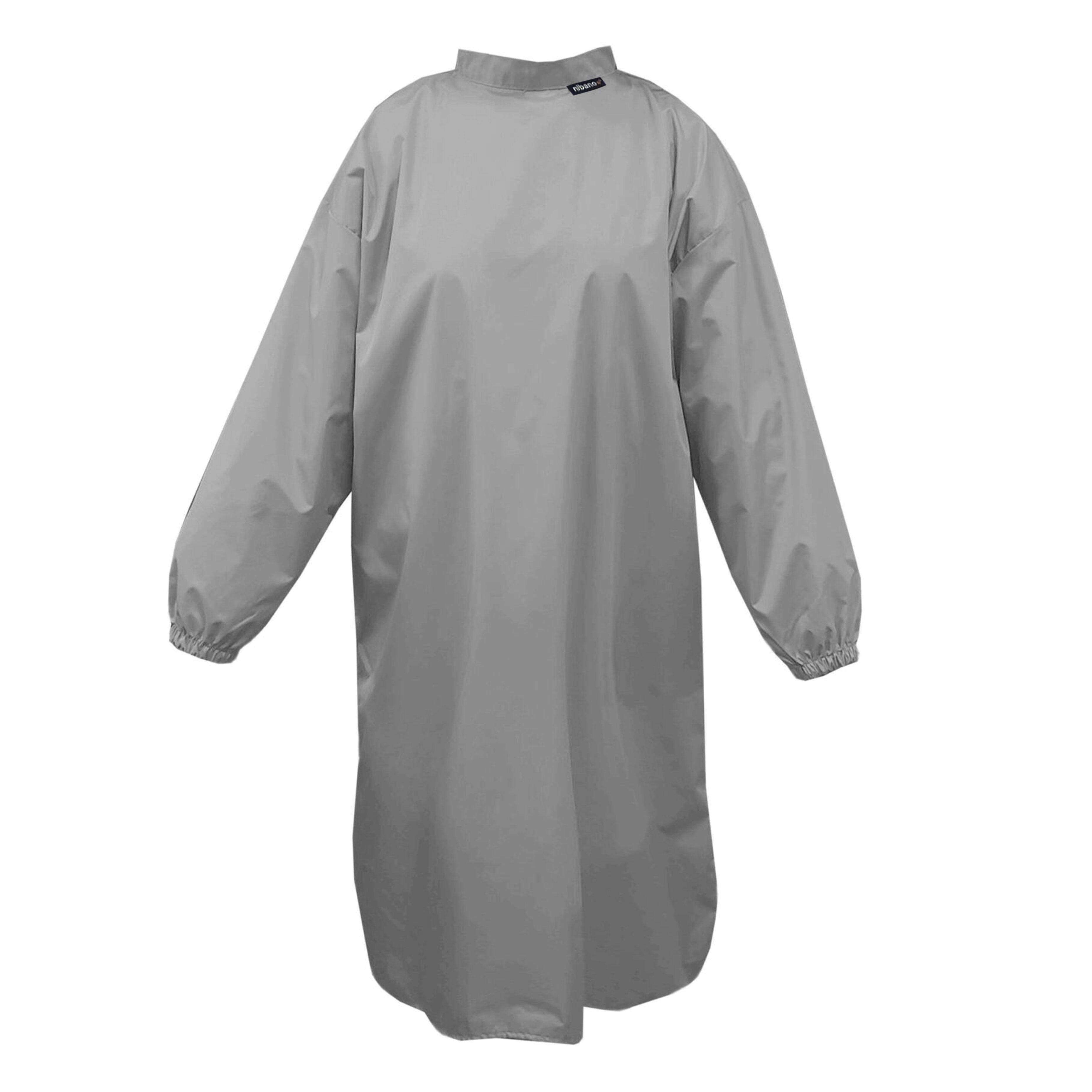 Custom Hair Salon Cape With Sleeves Grey