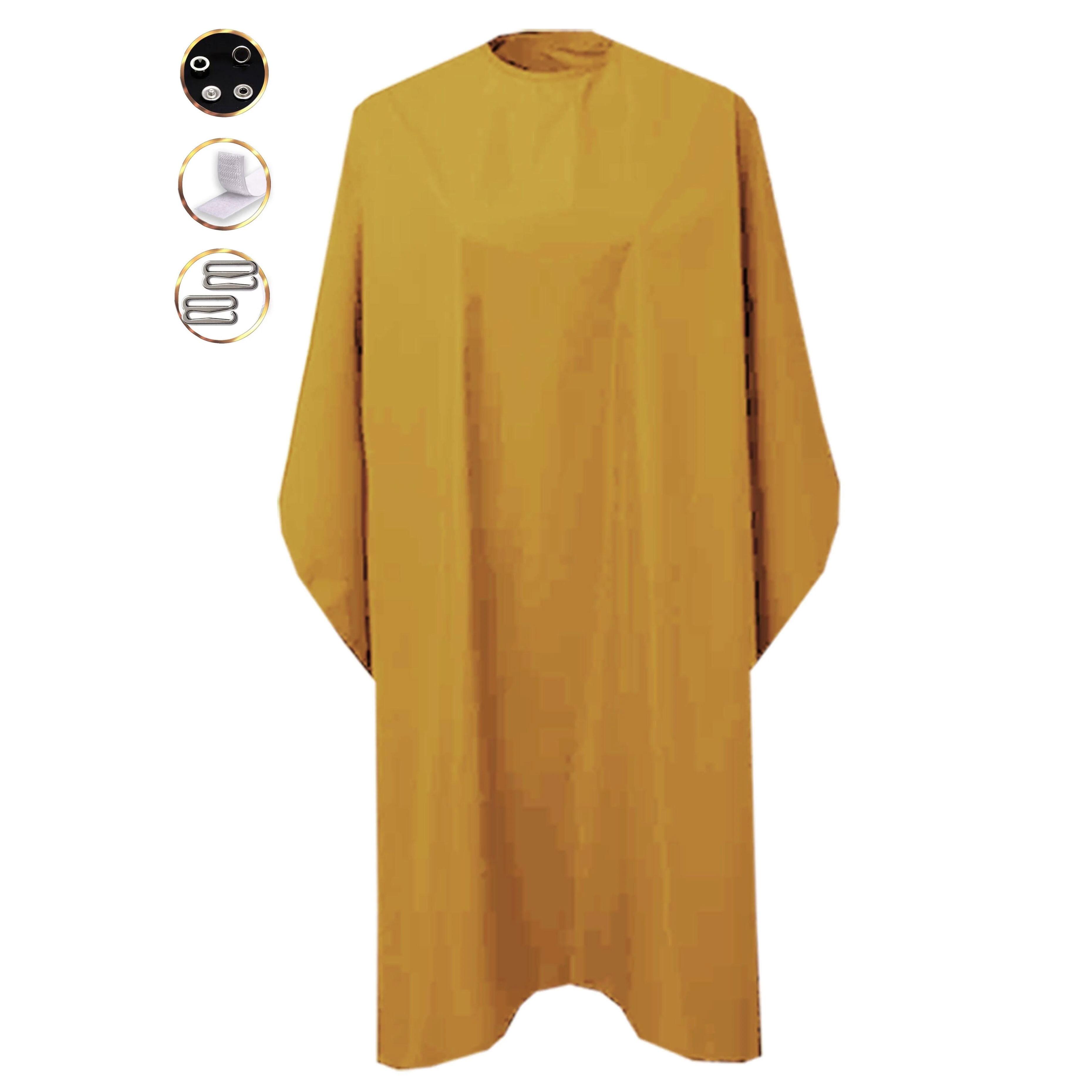 Hair Salon cape mustard