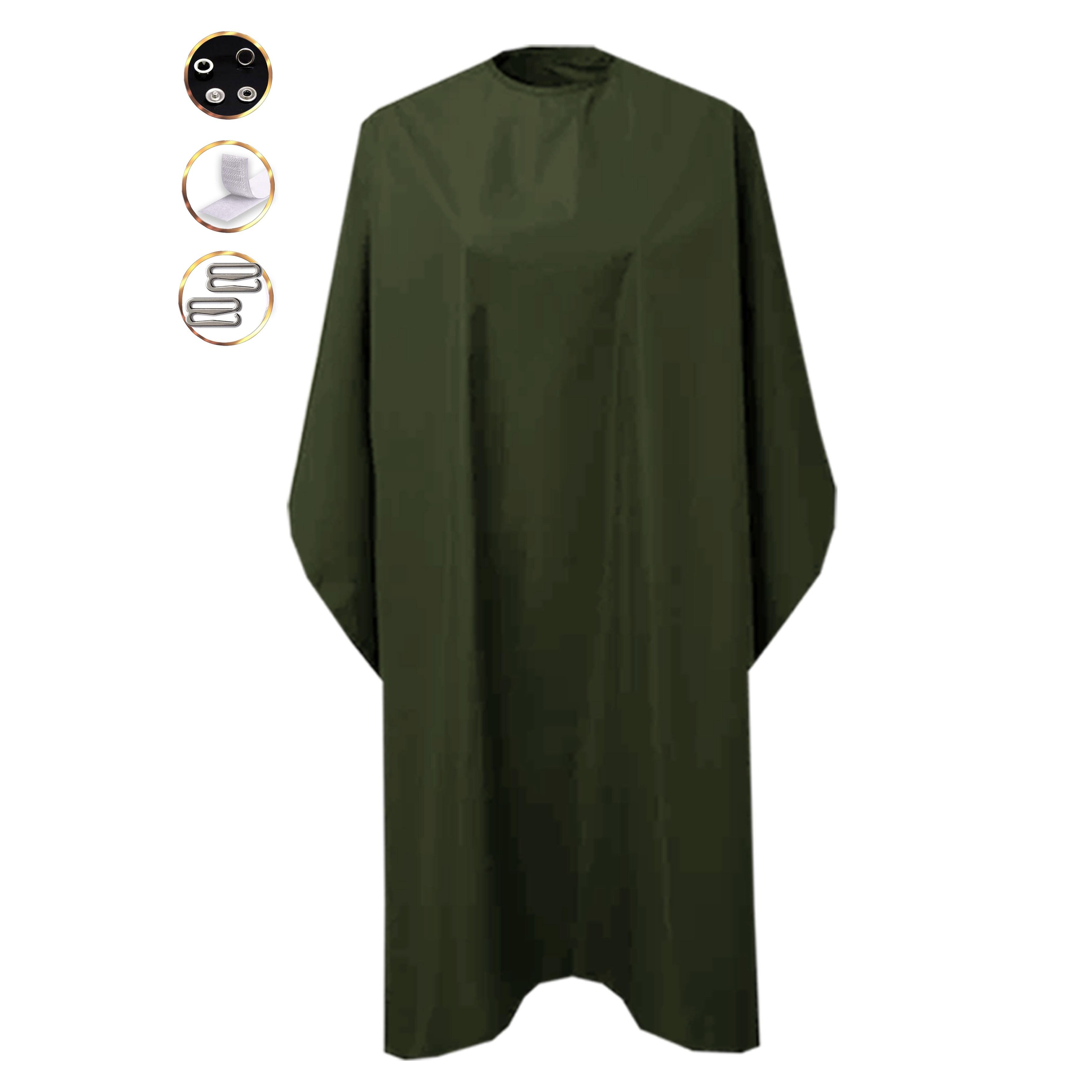 Nibano Hairdressing gown vintage green