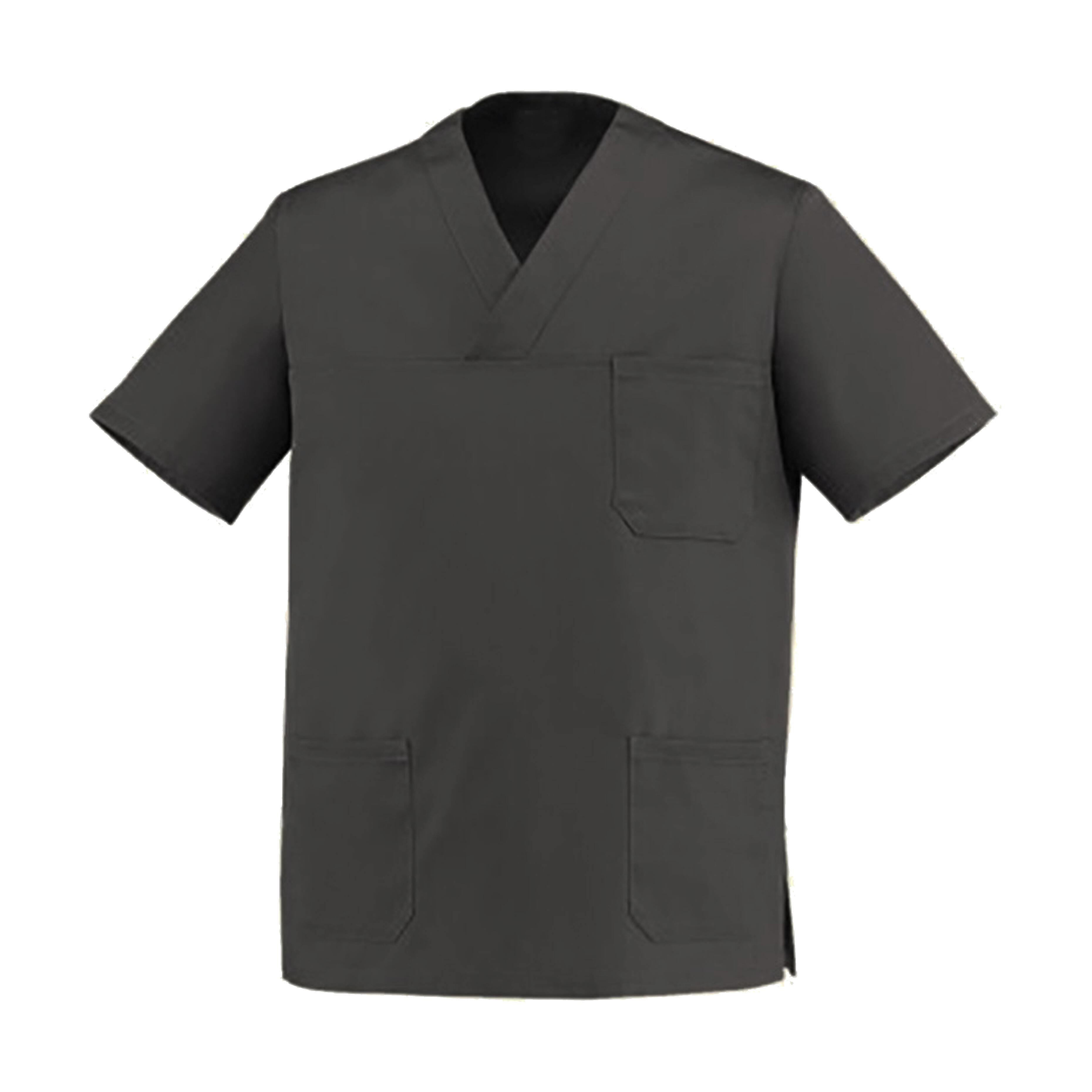 Nibano Unisex Healtcare Scrubs Dark Grey