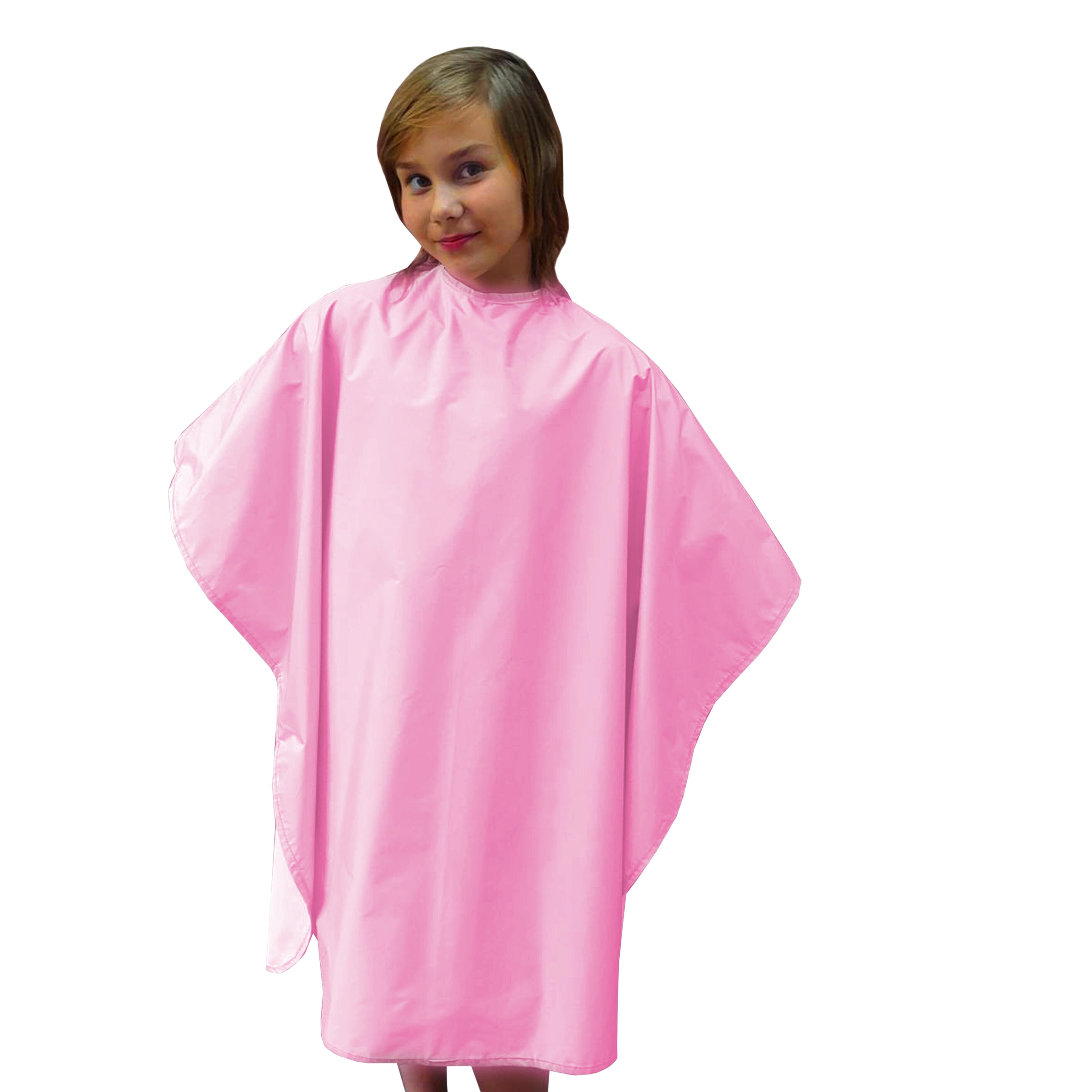 Custom Kids Hairdressing gown Pink