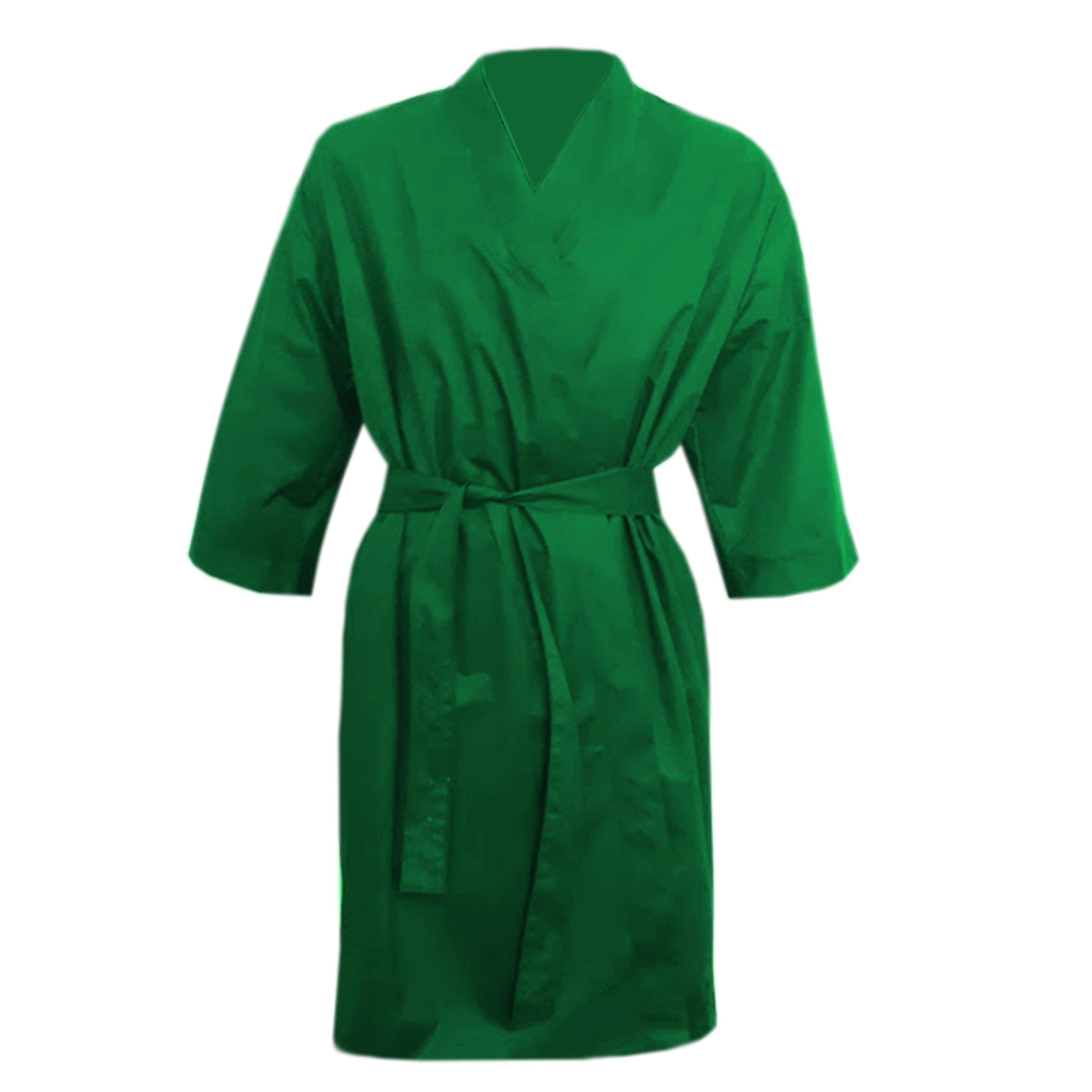Kelly Green Salon Kids Kimono Gown Nibano