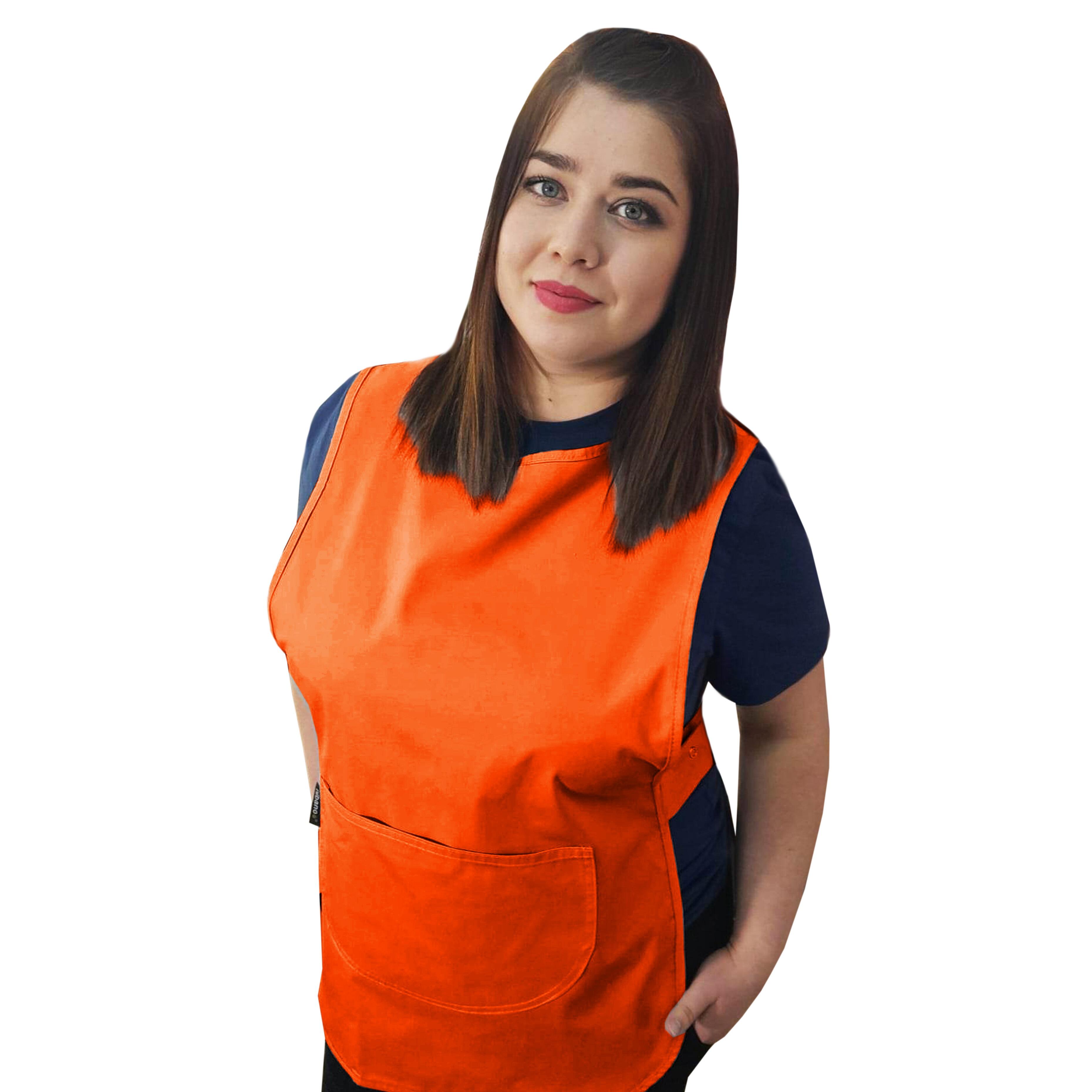 Cleaning tunics protect clothes Orange Nibano