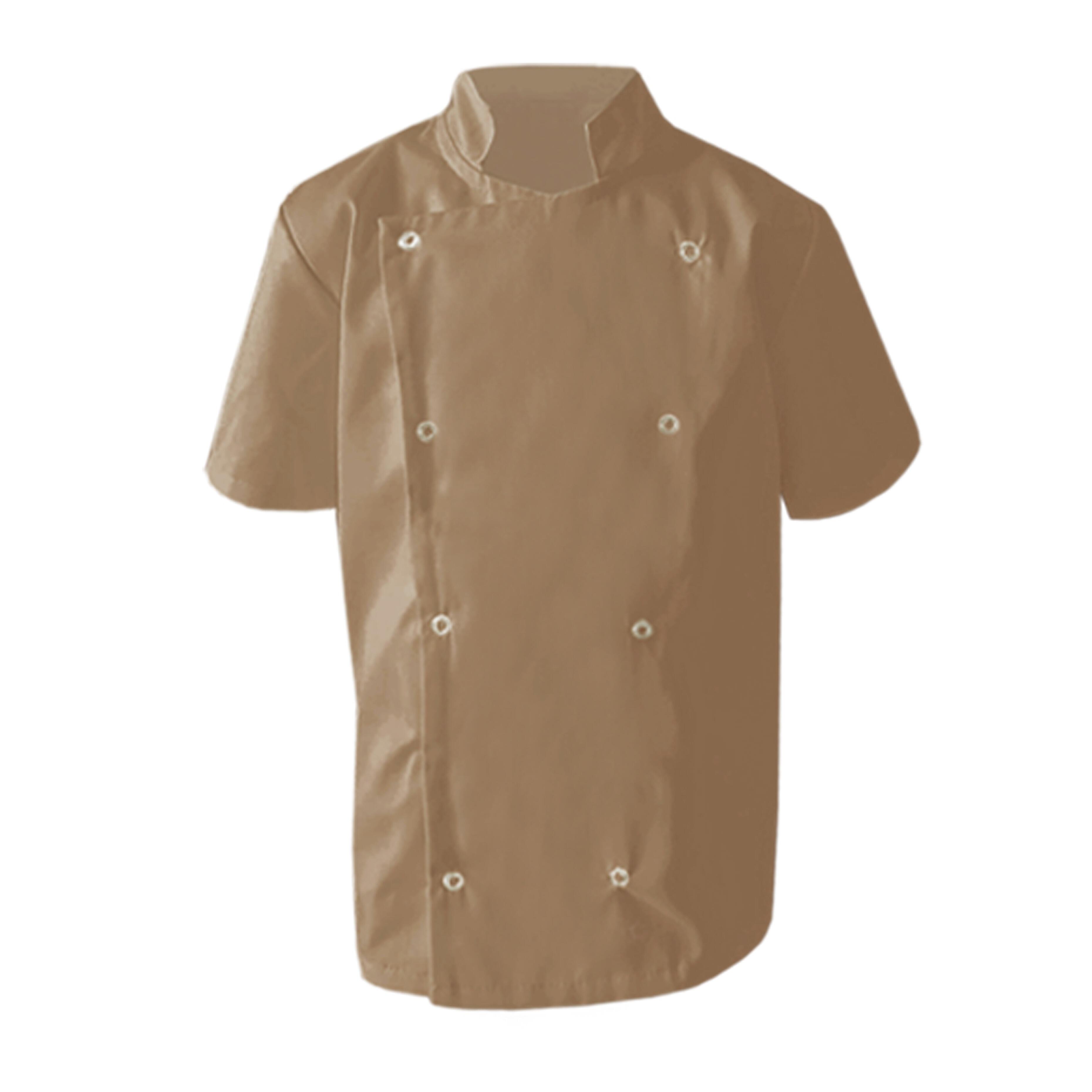 Cappuccino Kids Short Sleeve Chef's Jacket