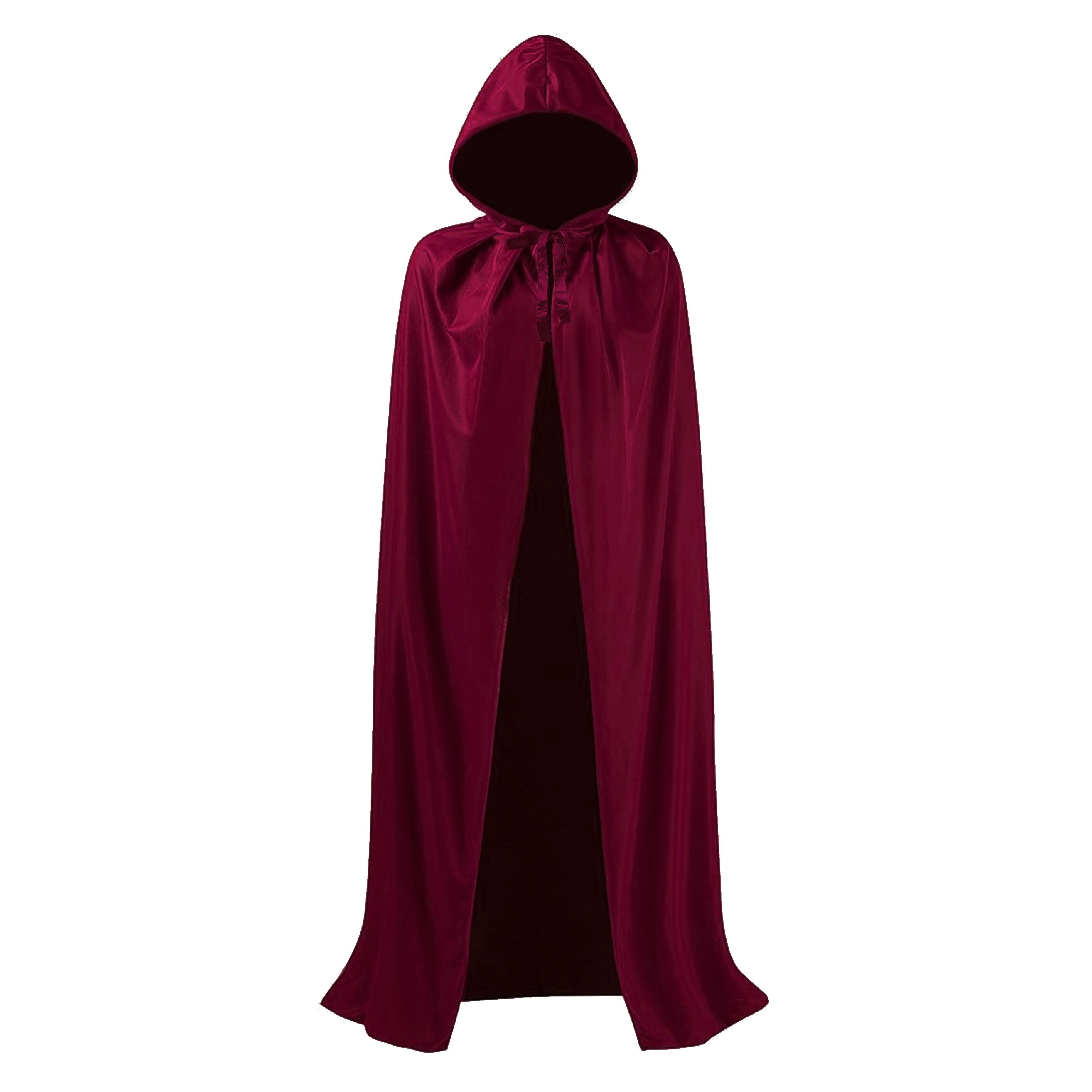 Nibano Hooded Show Gown Burgundy
