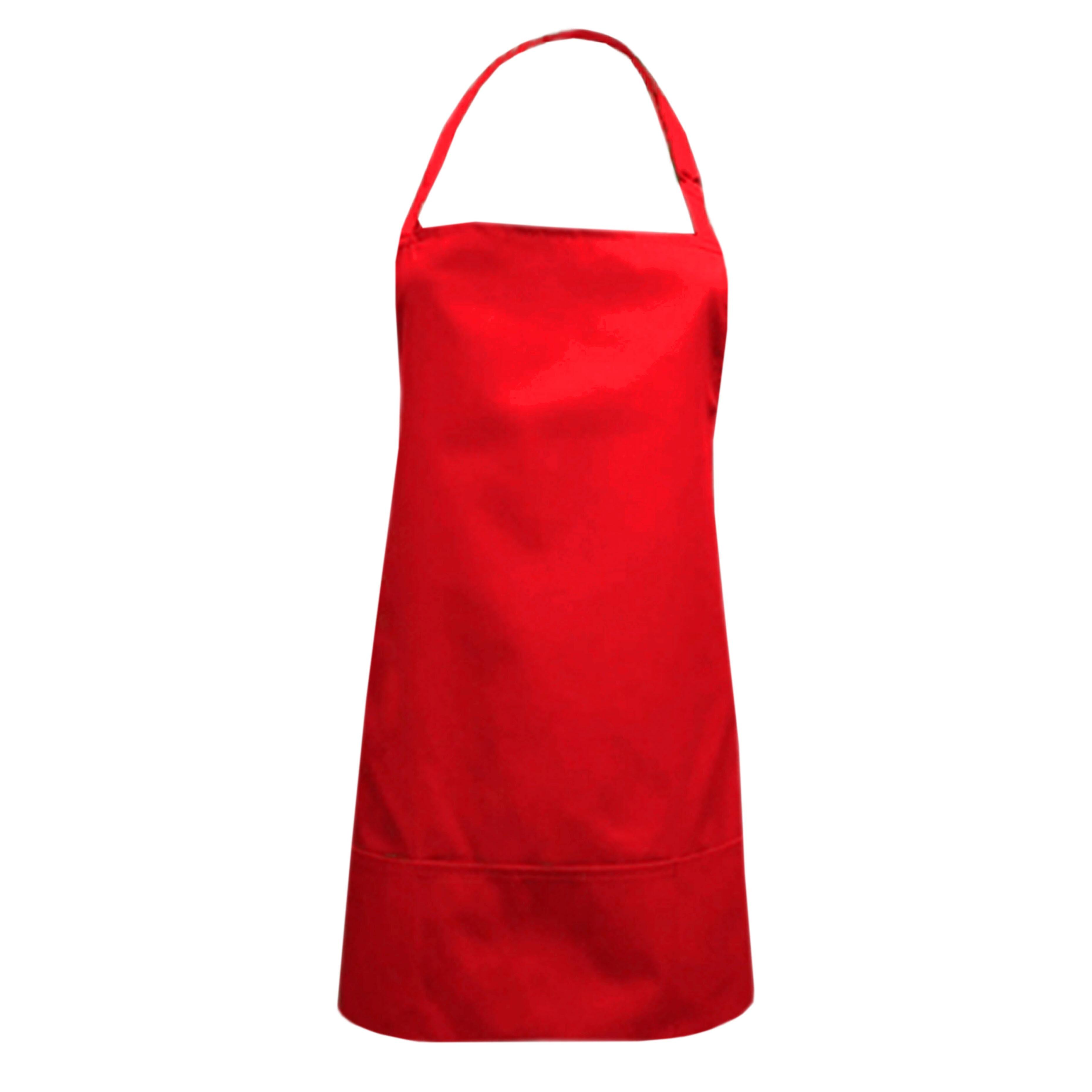 Nibano short grooming apron Red