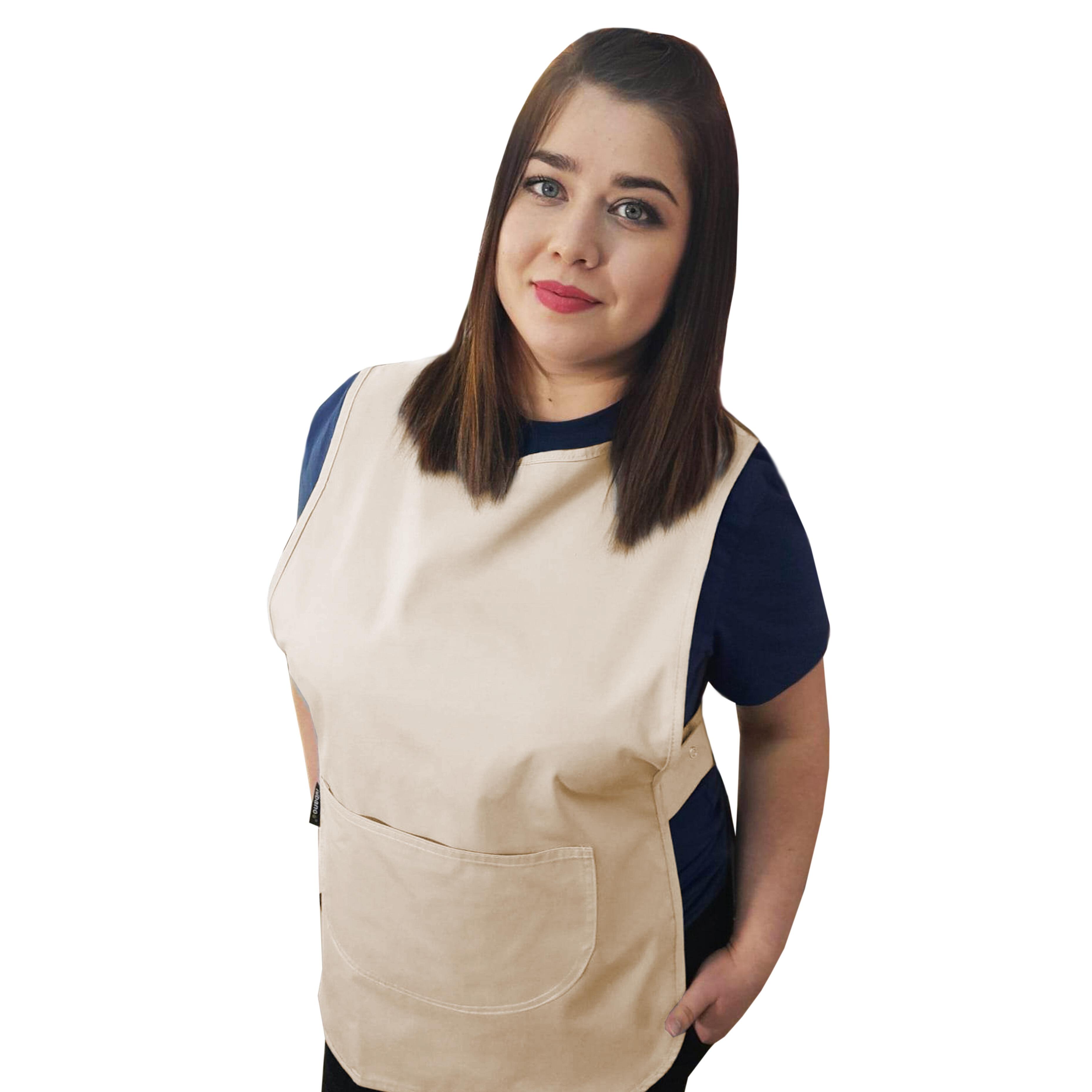 Cleaners Pocket Tabard Cream