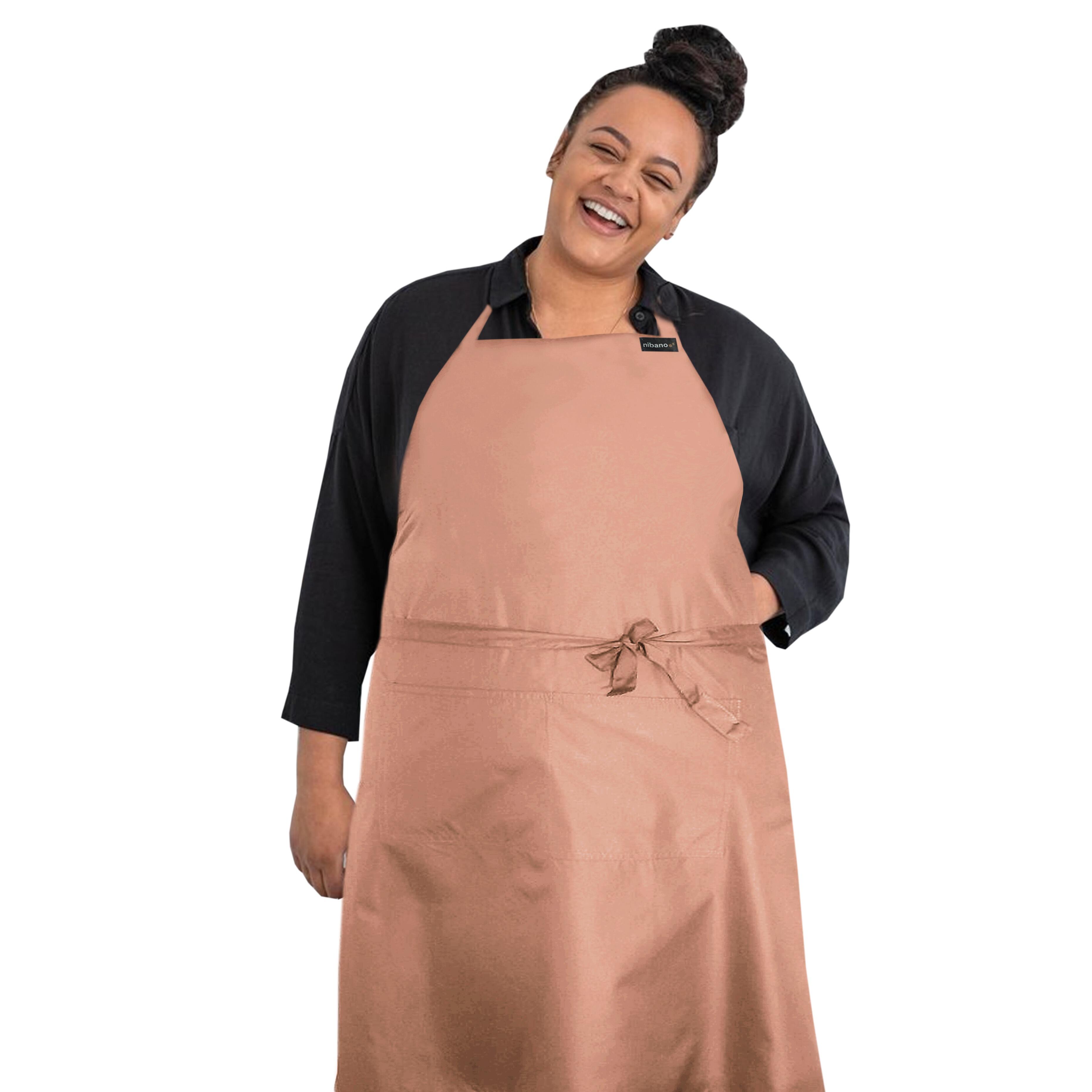 Personalised Waterproof Plus Size Apron Powder