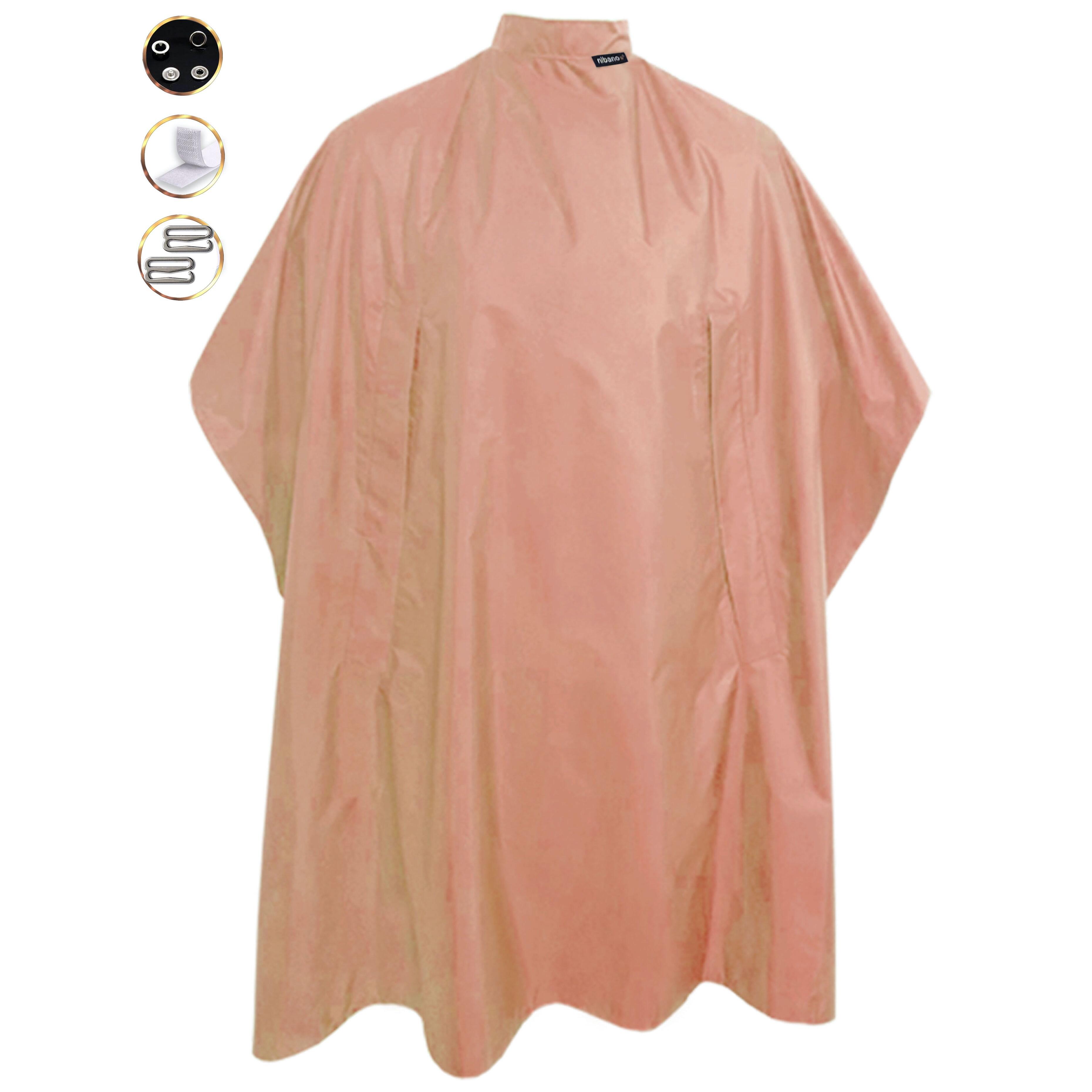 Nibano hairdressing gowns powder with hand slits