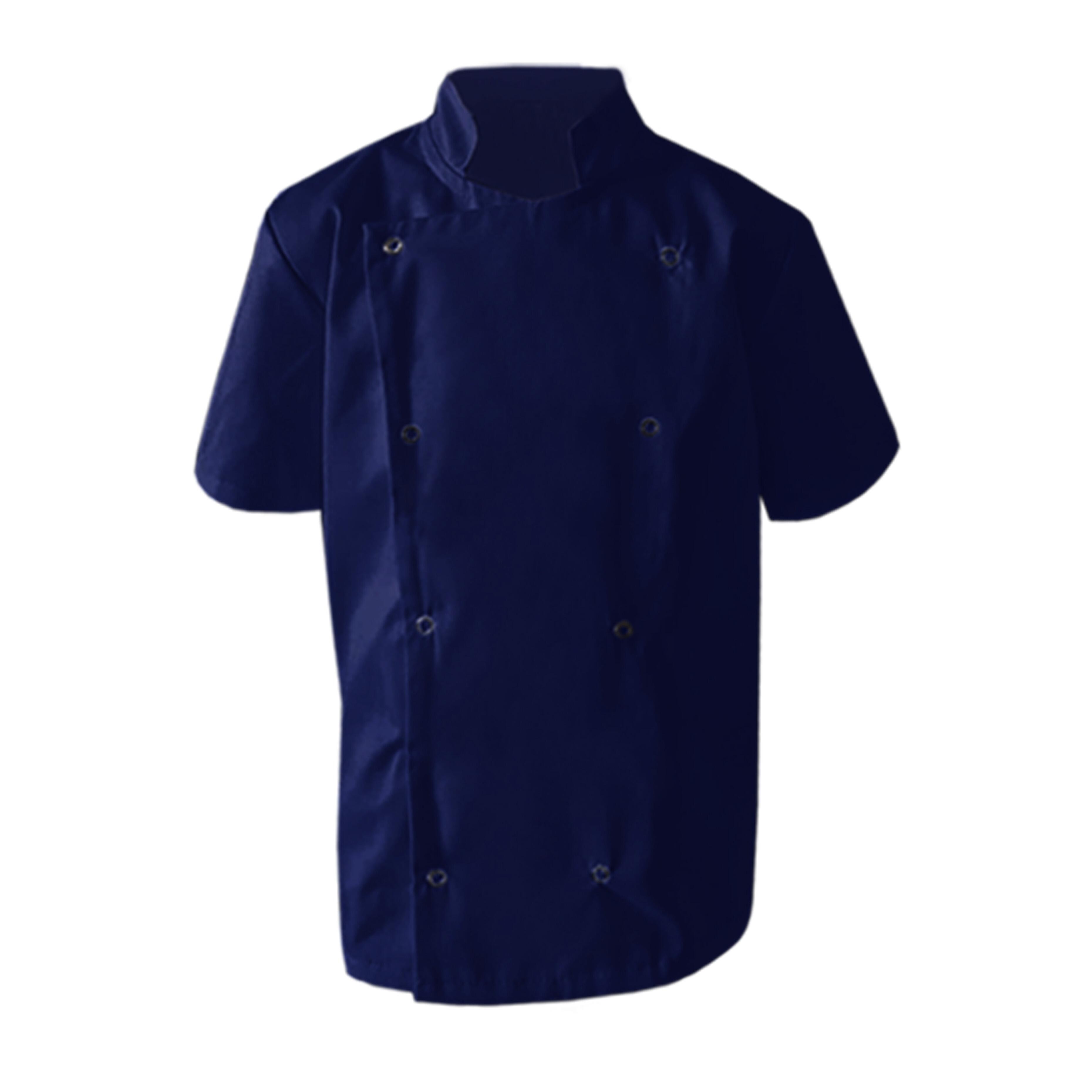 Navy Kids Chef's Jacket with name