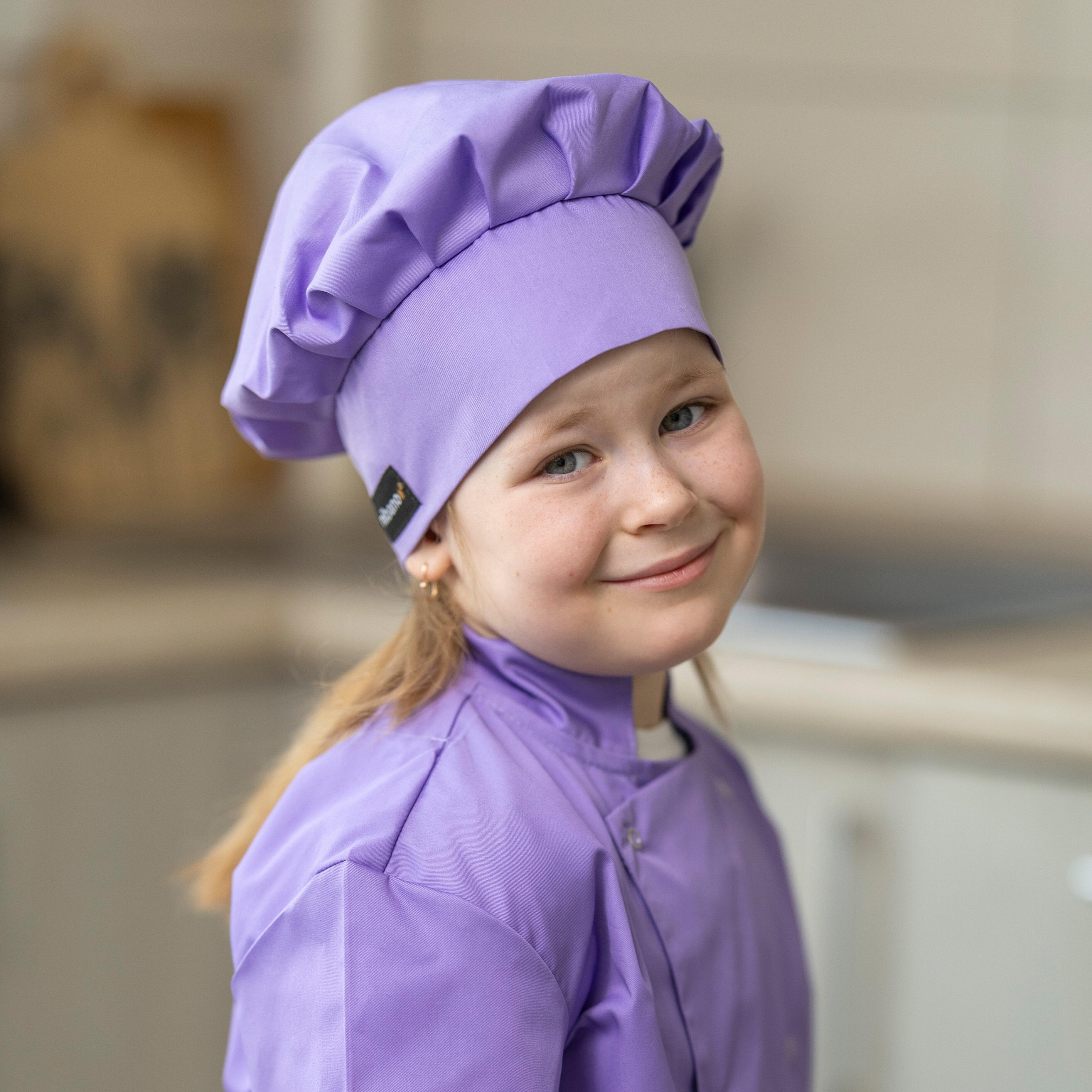 Custom Kids Chef Hat Lilac