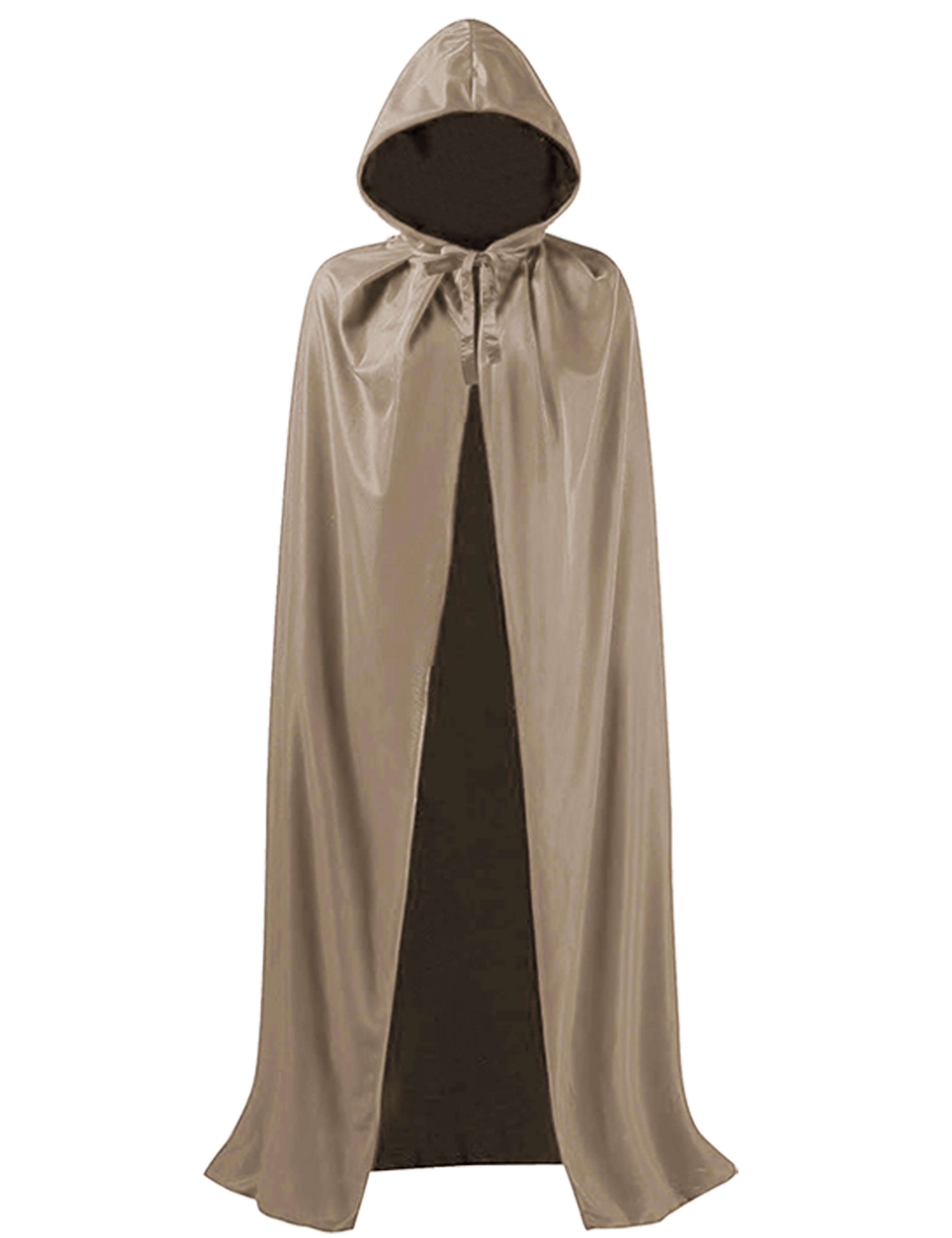 Hooded Hair Cutting Show Cape Latte