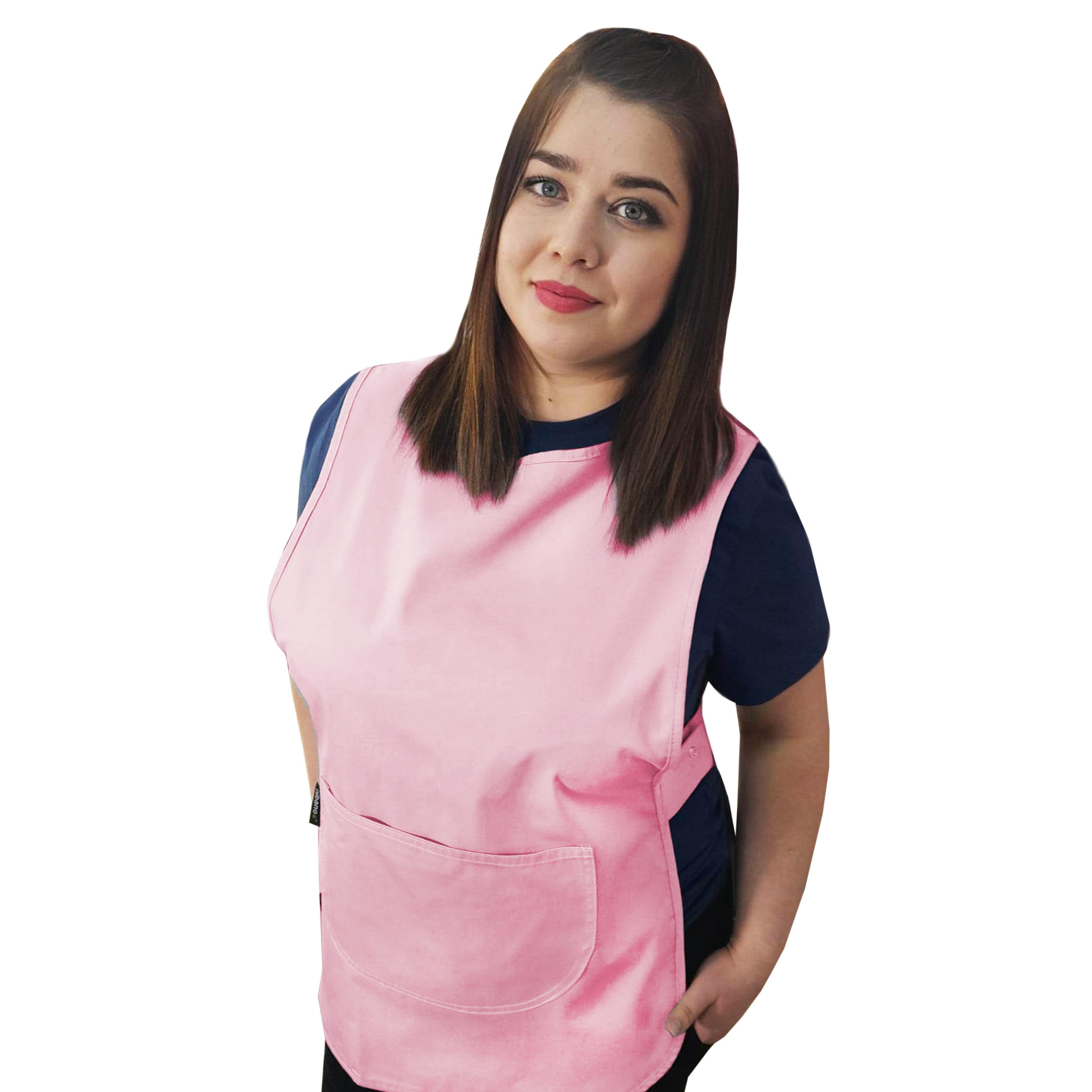 Cleaning tunics protect clothes Pink