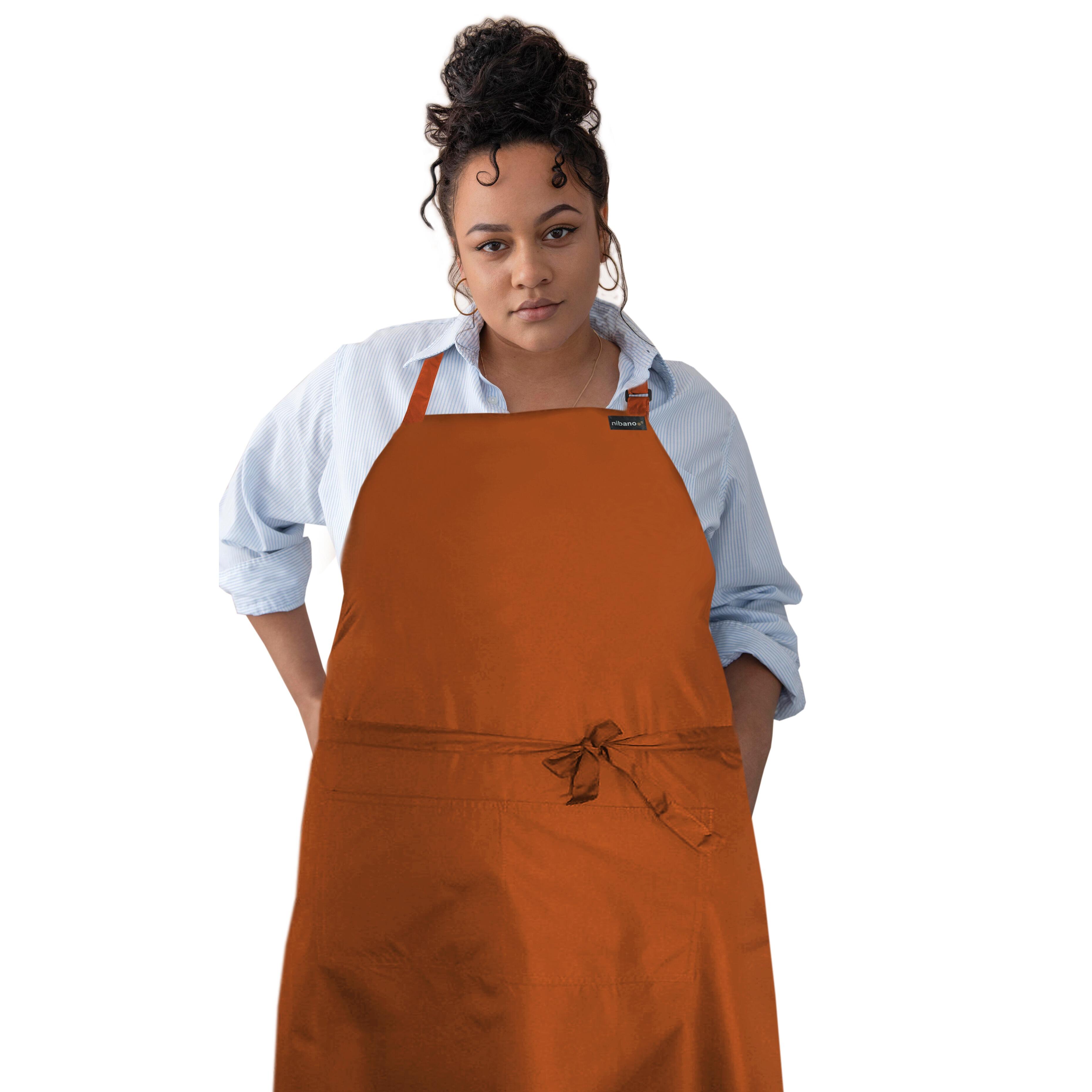 Waterproof Plus Sizw Apron Ginger Biscuit