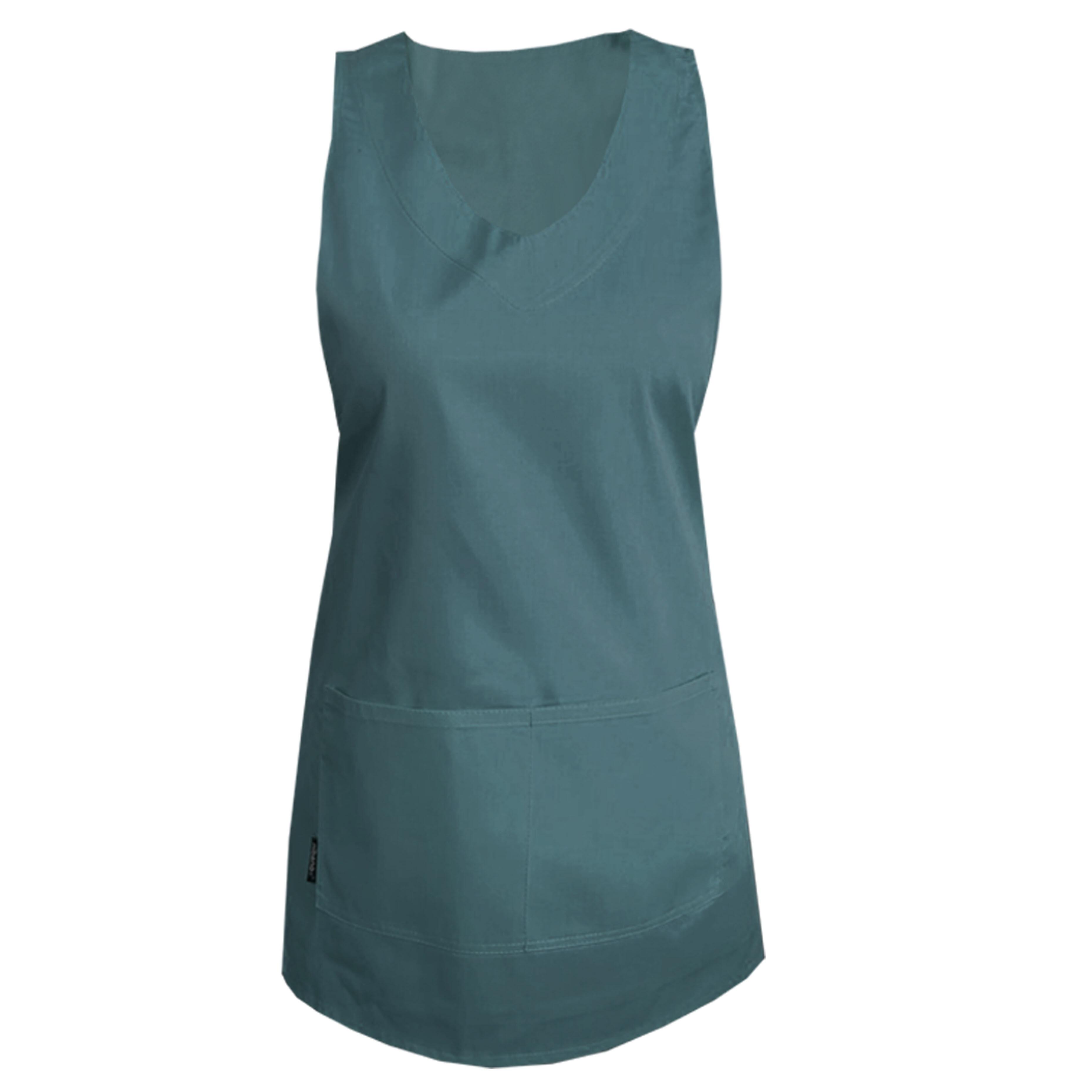 Steel Blue Waterproof Wrap Around Apron Steel Blue Nibano