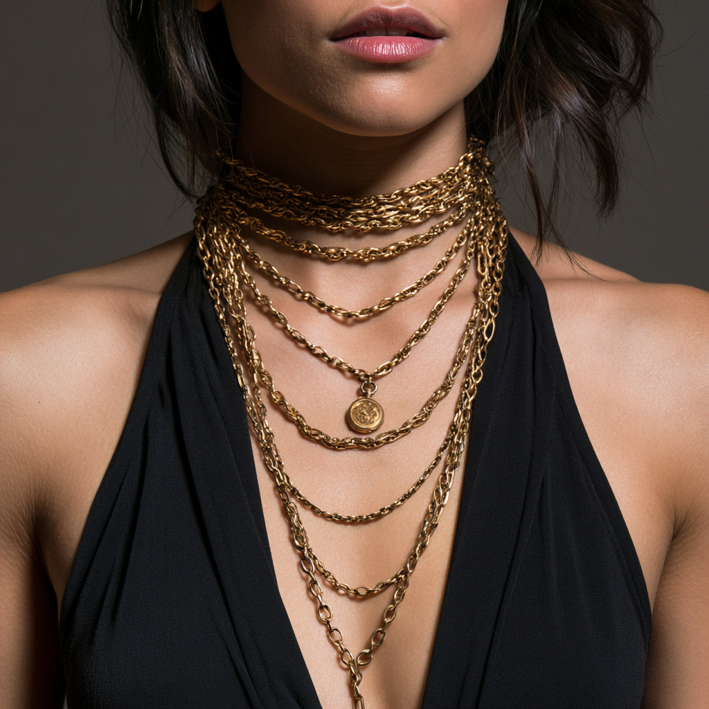 How to Style Your Neck Stack: Expert Tips for Layering Antique Chains